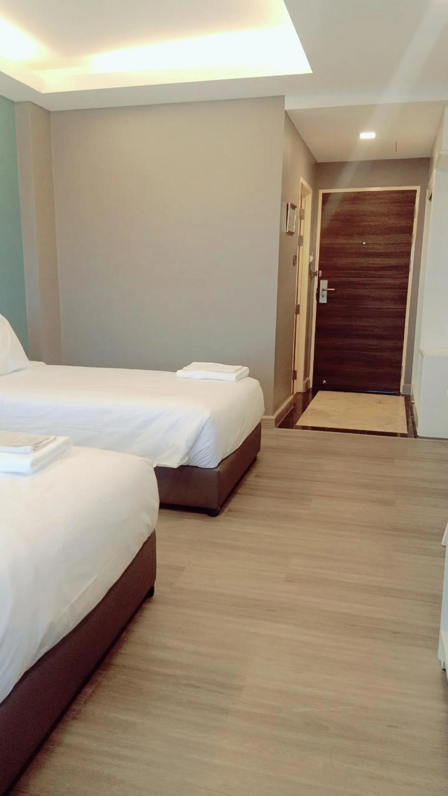 Bed in Chiangmai Gate Hotel