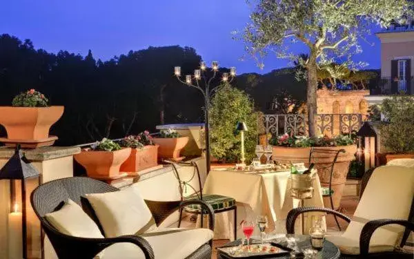 Villa Borghese Suite Terrace in Hotel Splendide Royal - The Leading Hotels of the World Villa Borghese Suite Terrace in Hotel Splendide Royal - The Leading Hotels of the World