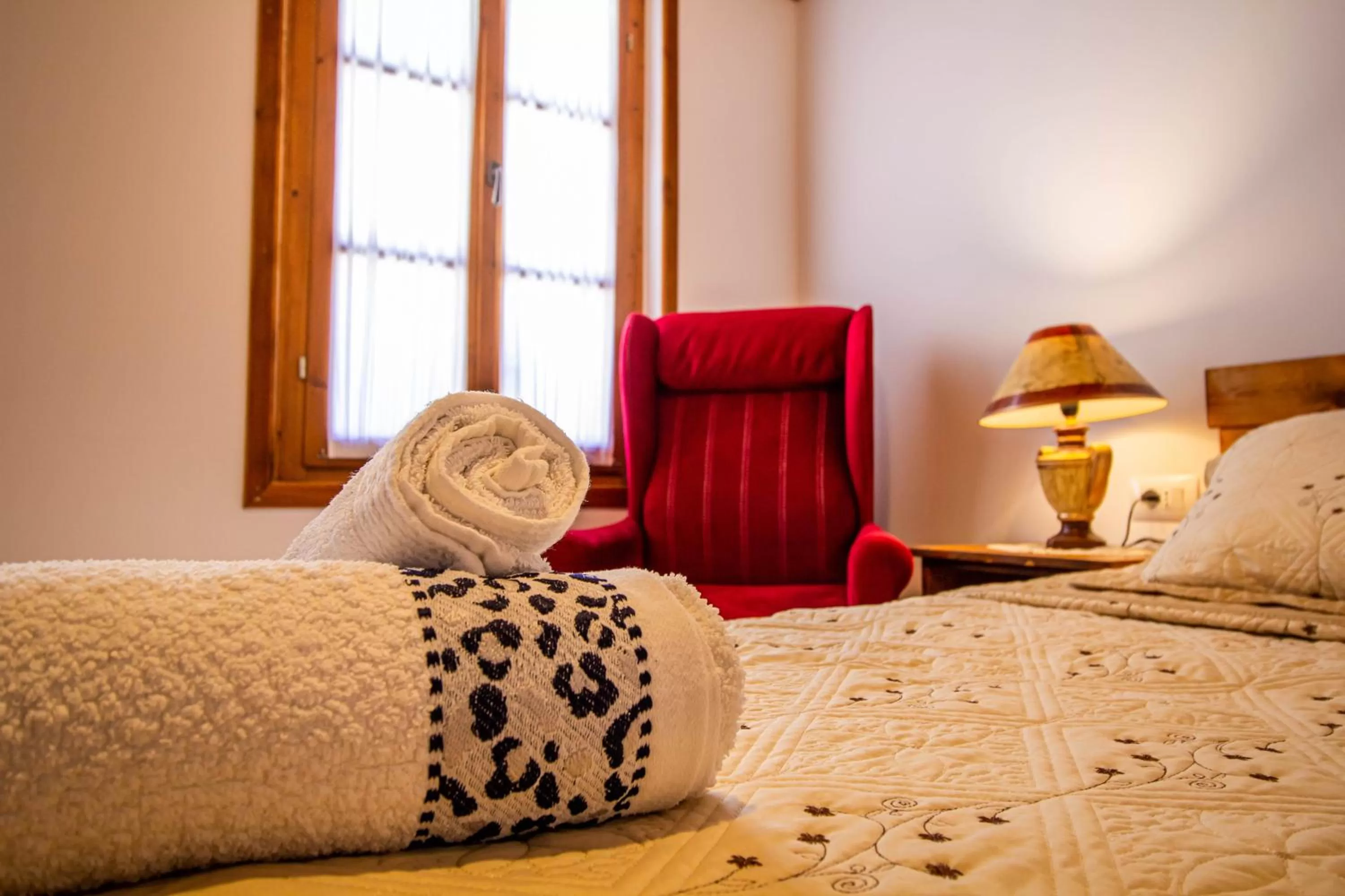 Bed in Hotel Bebej Tradicional