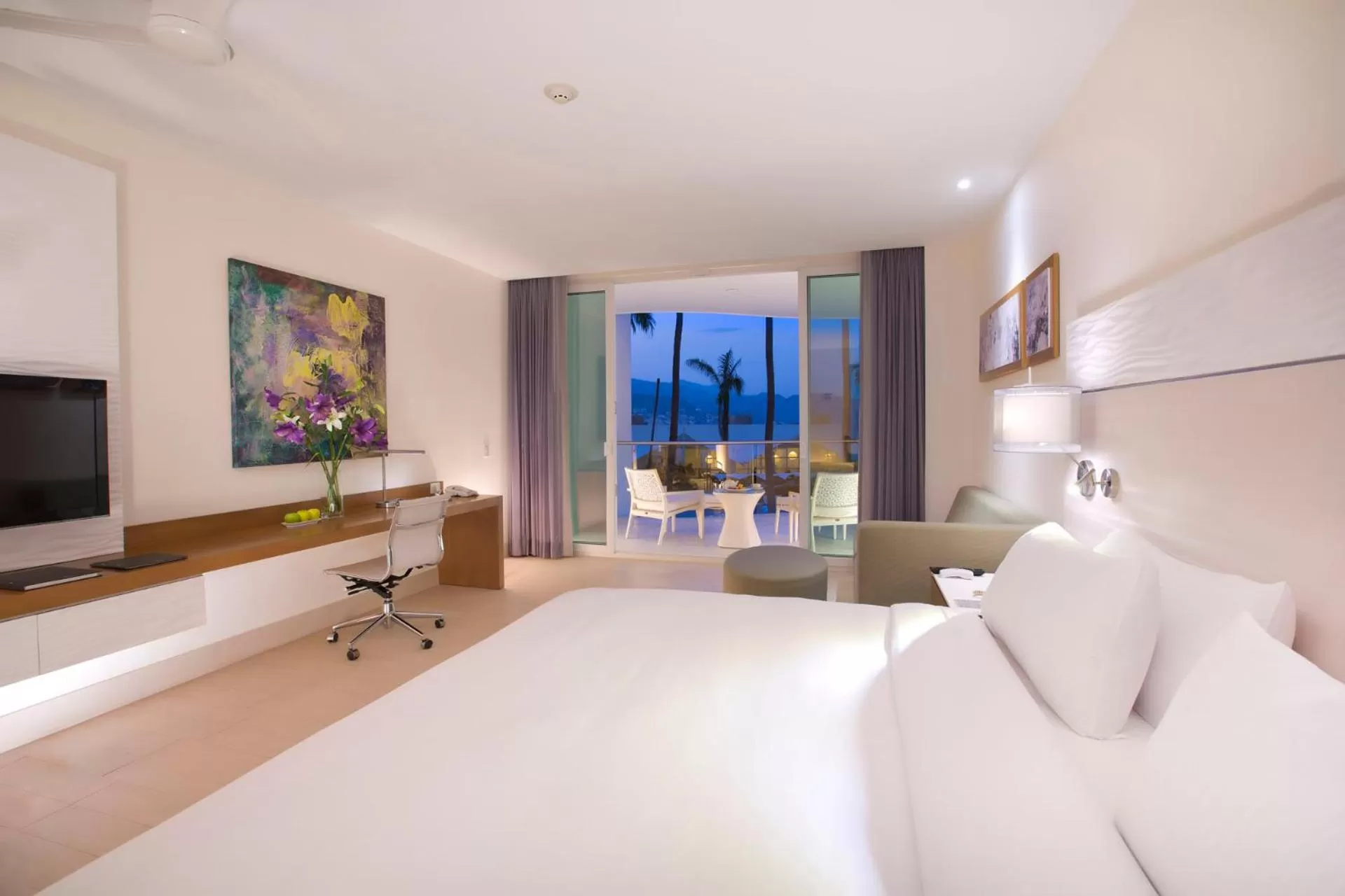 Bedroom, Bed in Krystal Grand Puerto Vallarta - All Inclusive