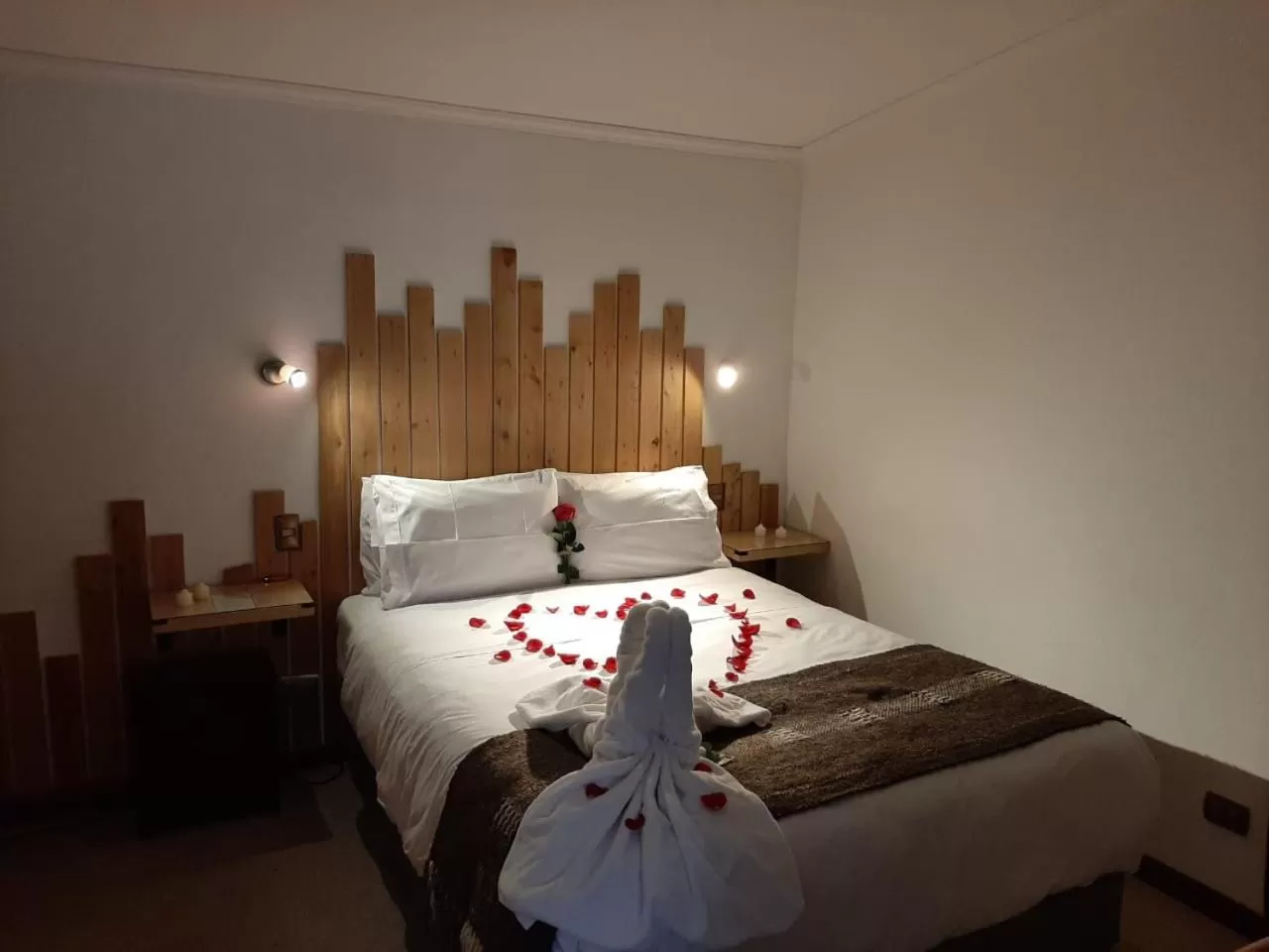 Bed in Hotel Tehuelche Natura