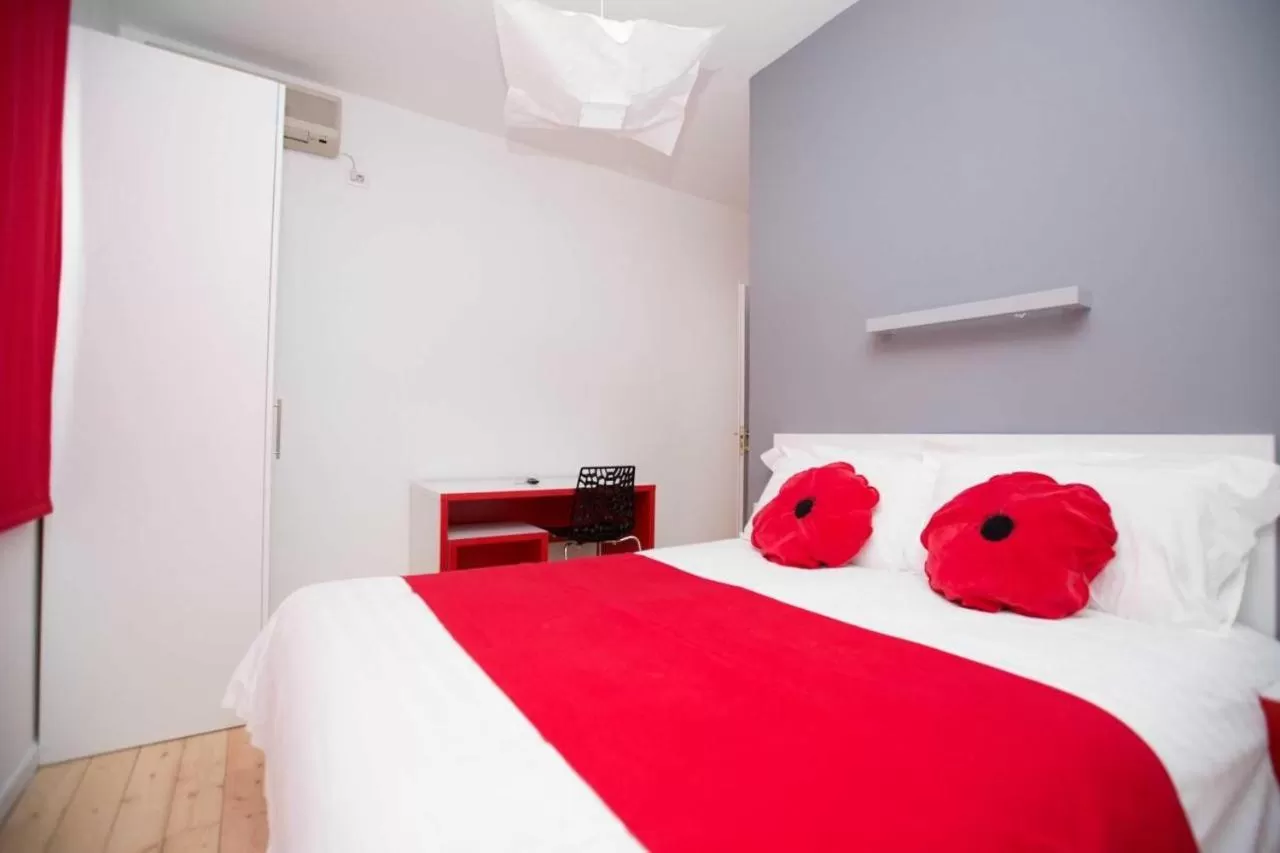 Bedroom, Bed in Hotel Rimini Tirana