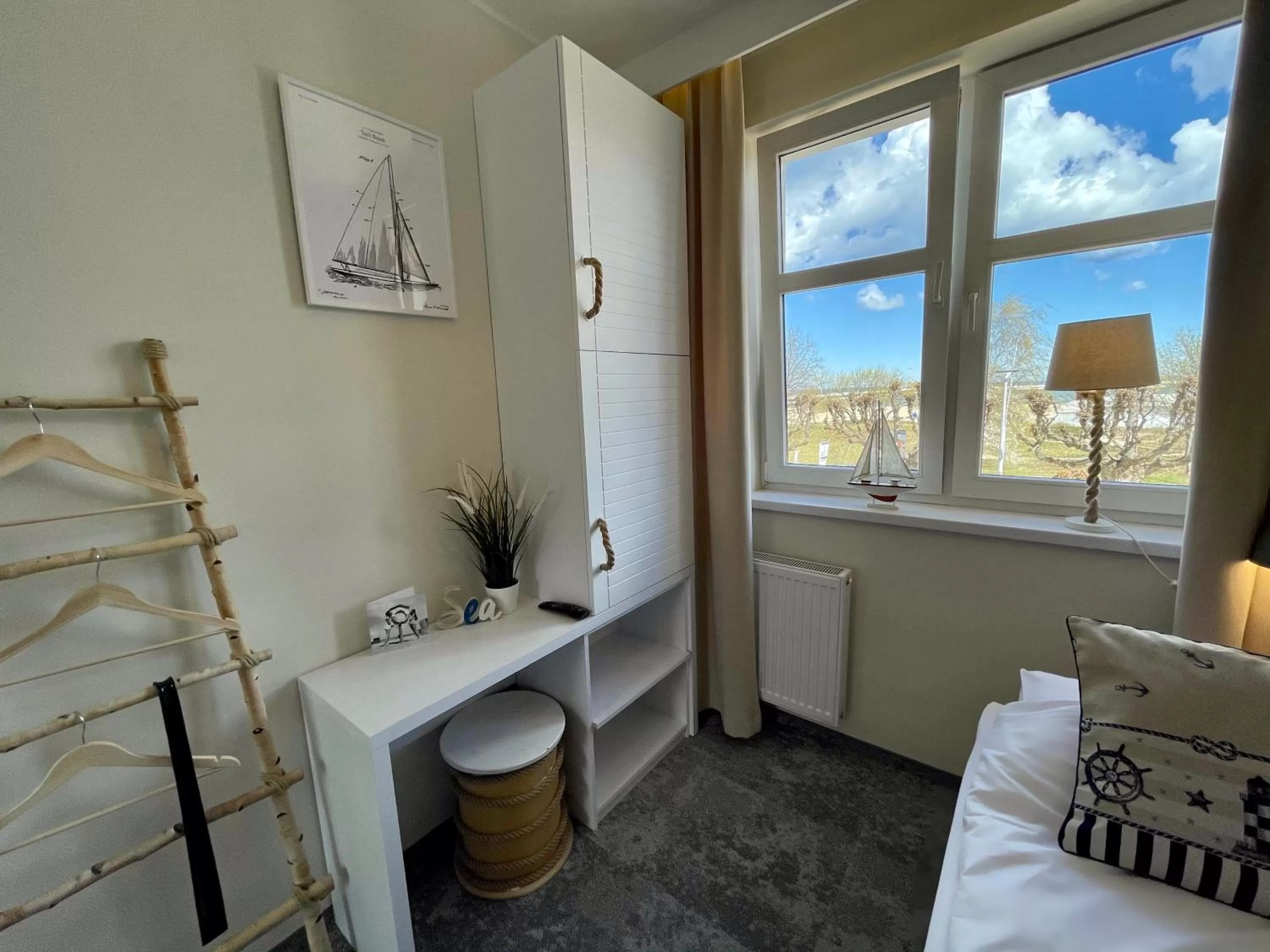 Single Room with Sea View in SeaSide Sopot - butikowe noclegi przy plaży