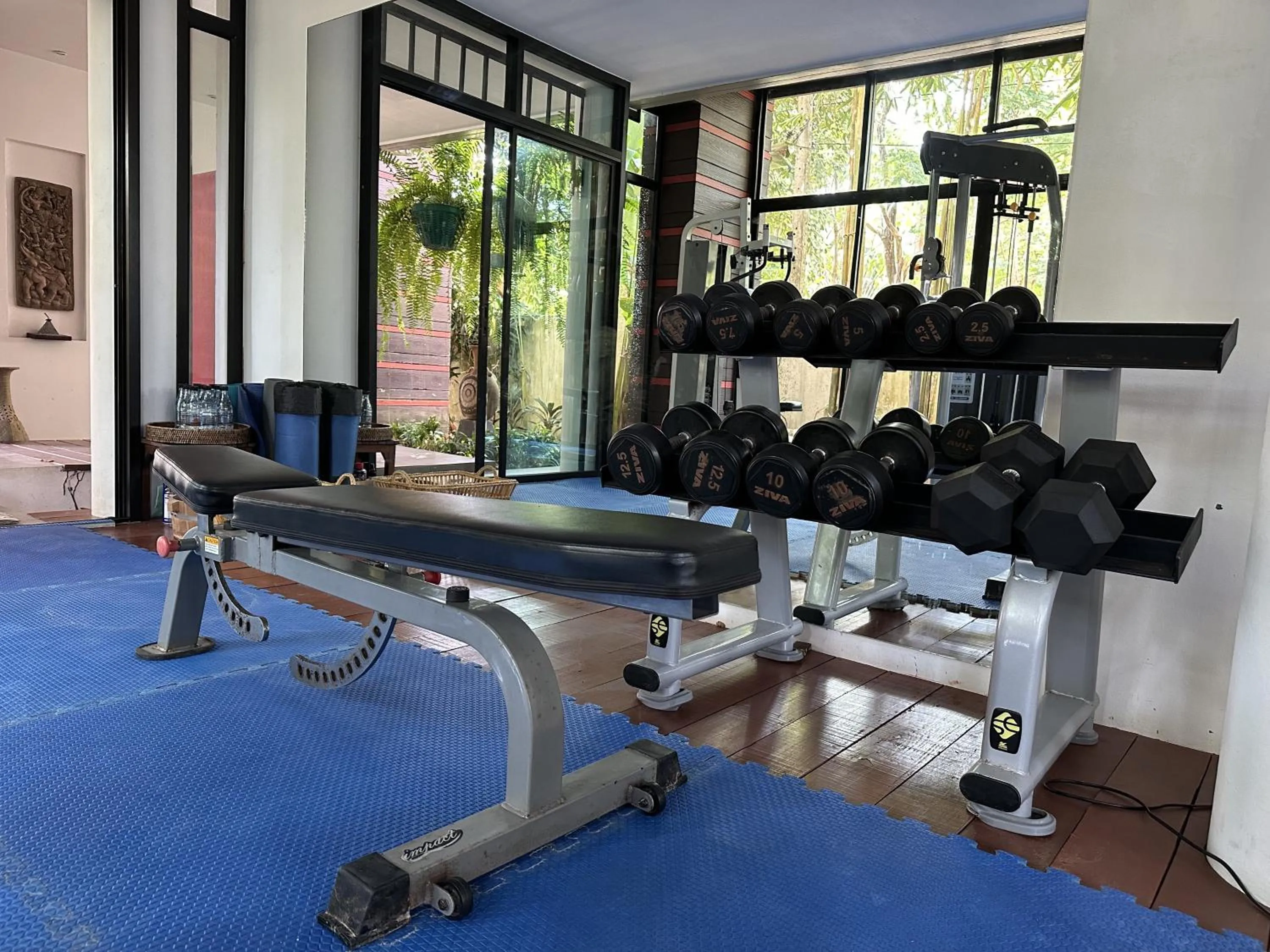 Fitness centre/facilities in Navatara Phuket Resort