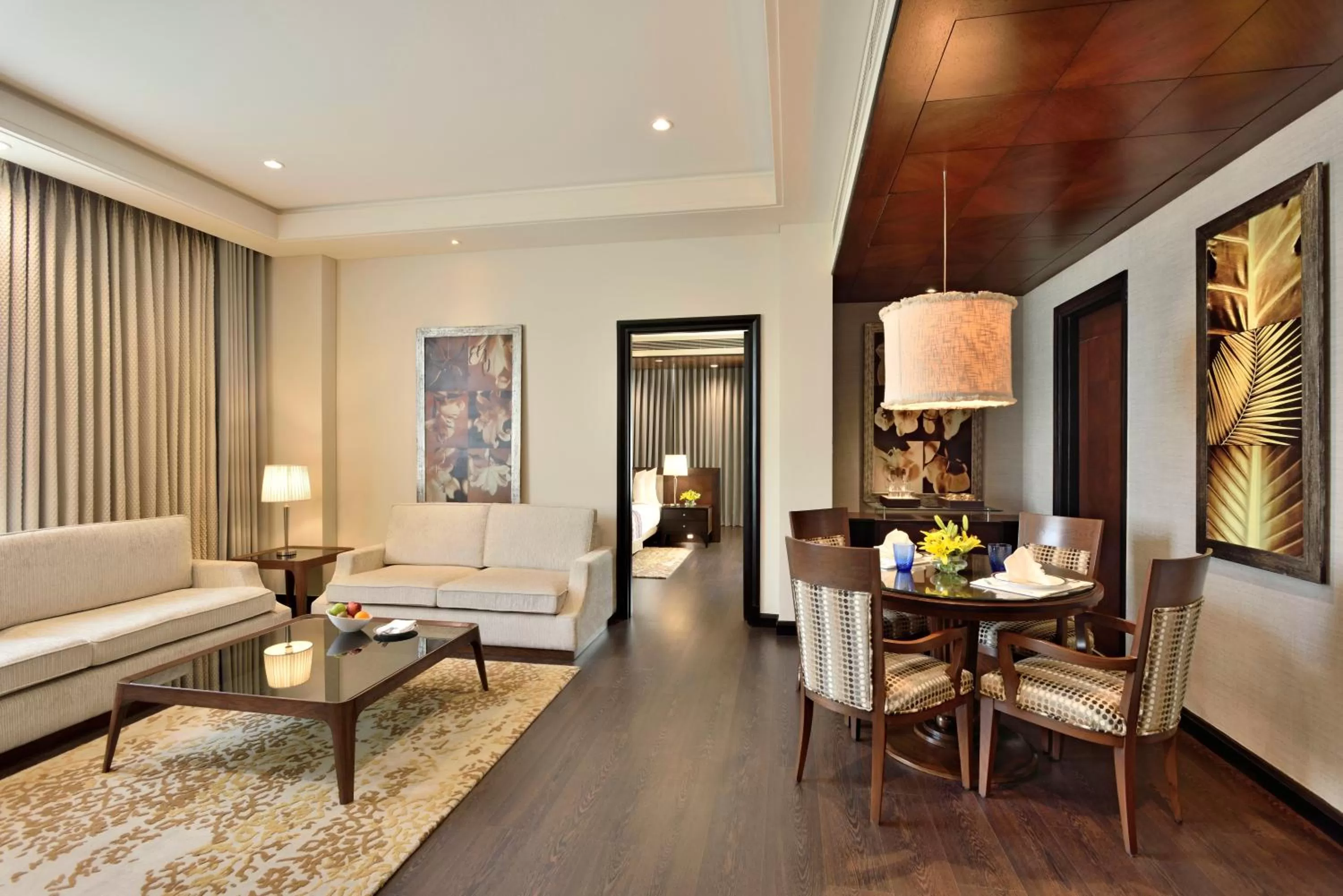 Living room in Radisson Noida