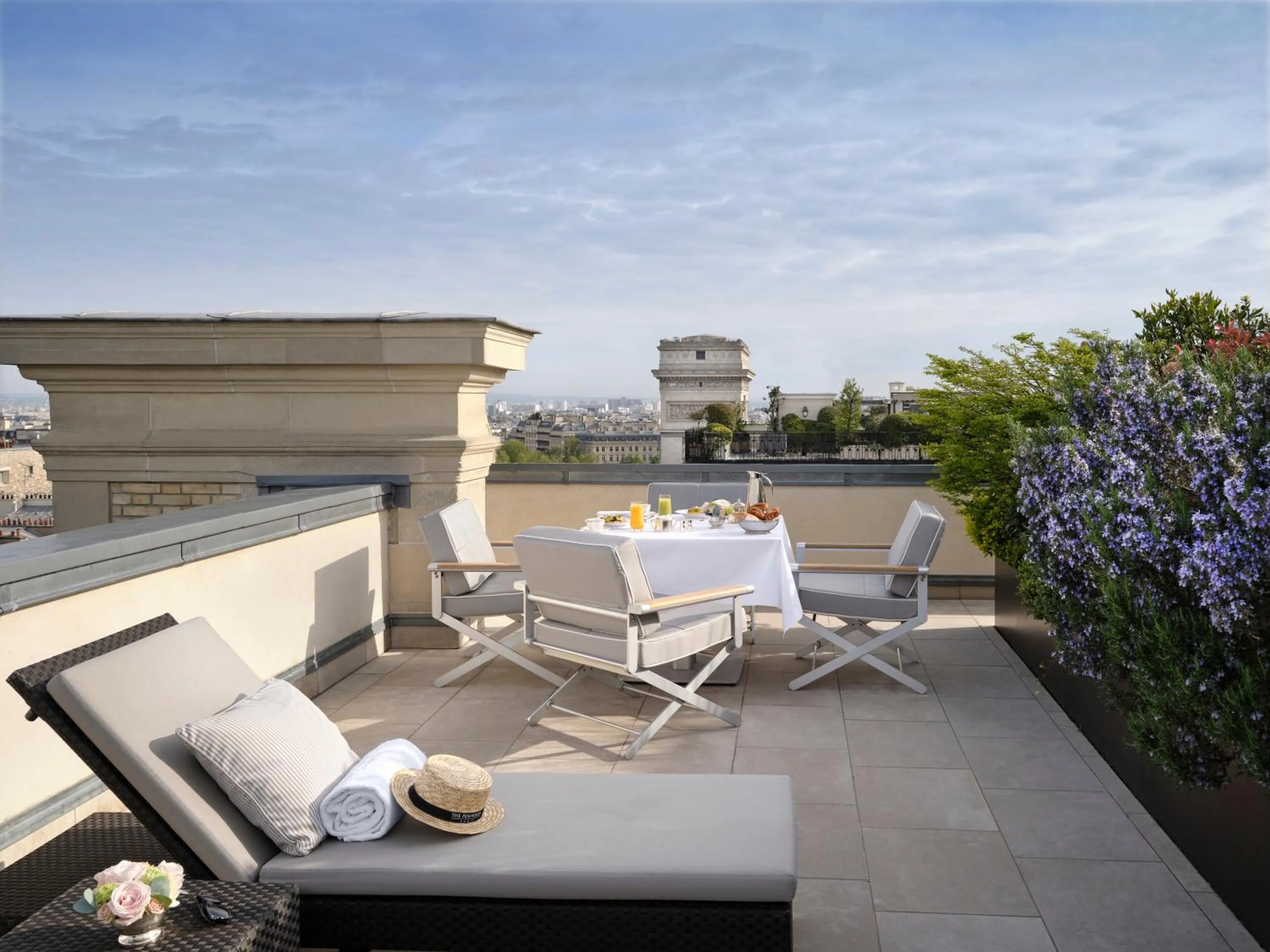 View (from property/room) in The Peninsula Paris