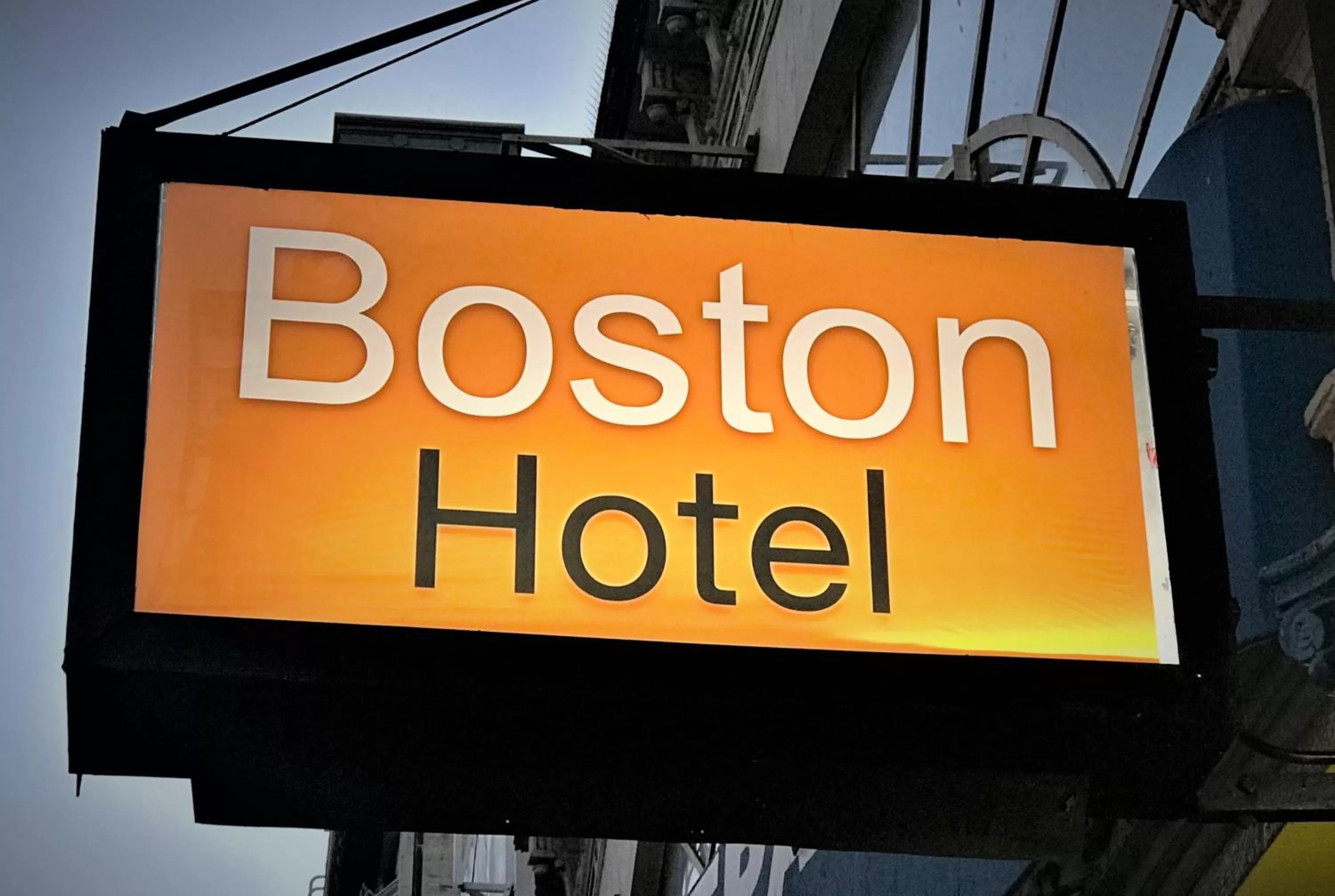 Property building in Boston Hotel