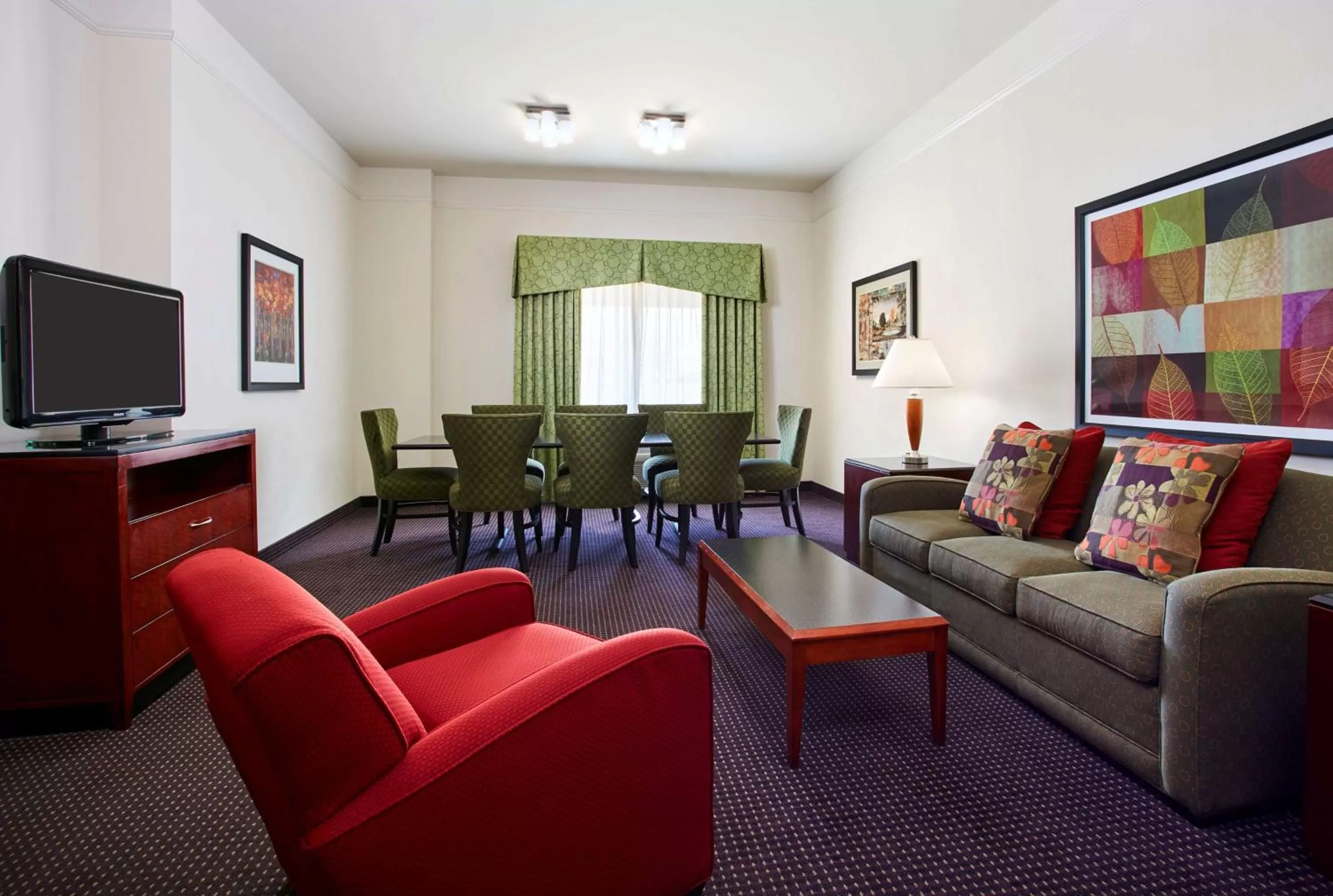 Living room in Hilton Garden Inn Rockville - Gaithersburg