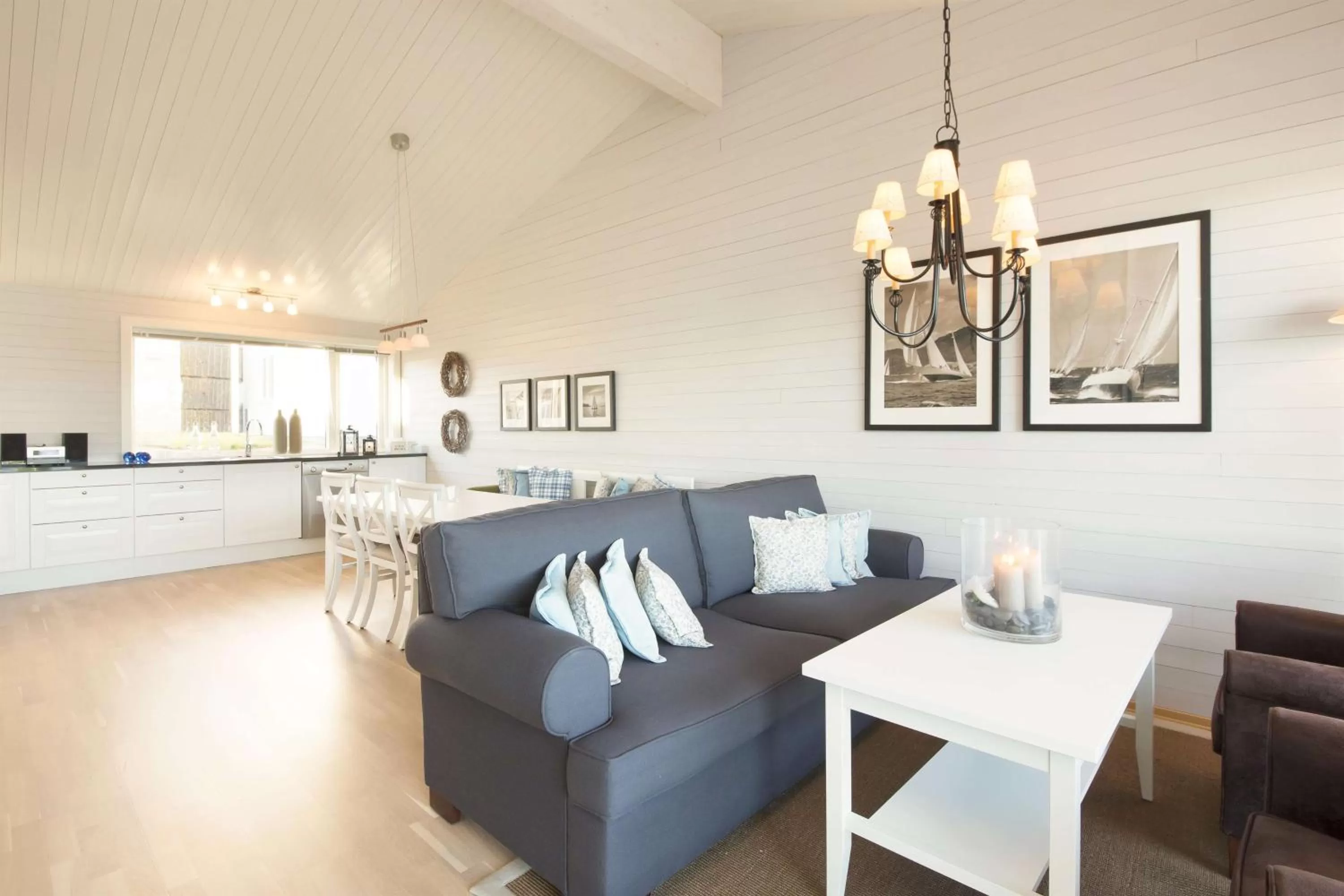 Kitchen or kitchenette in Havna Tjøme Hotel