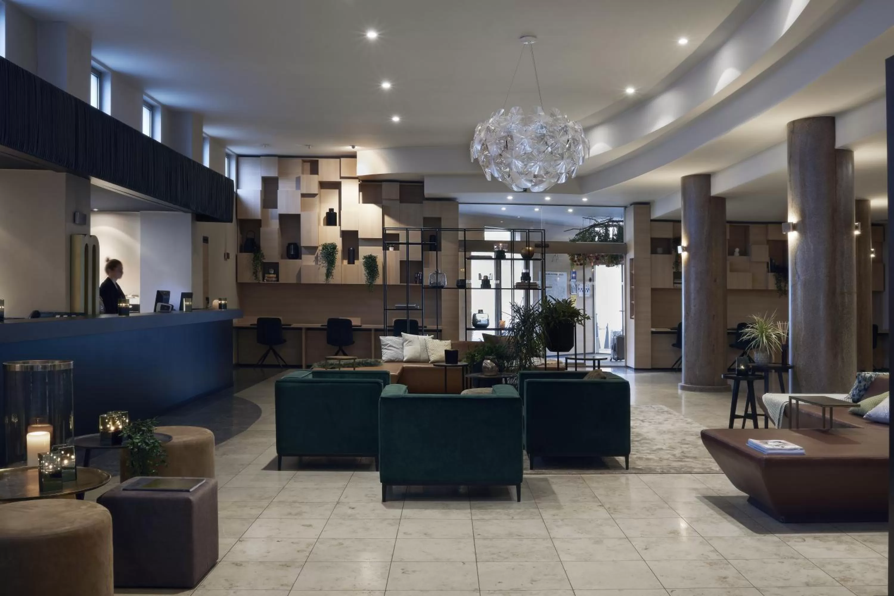 Lobby or reception in M Hotel