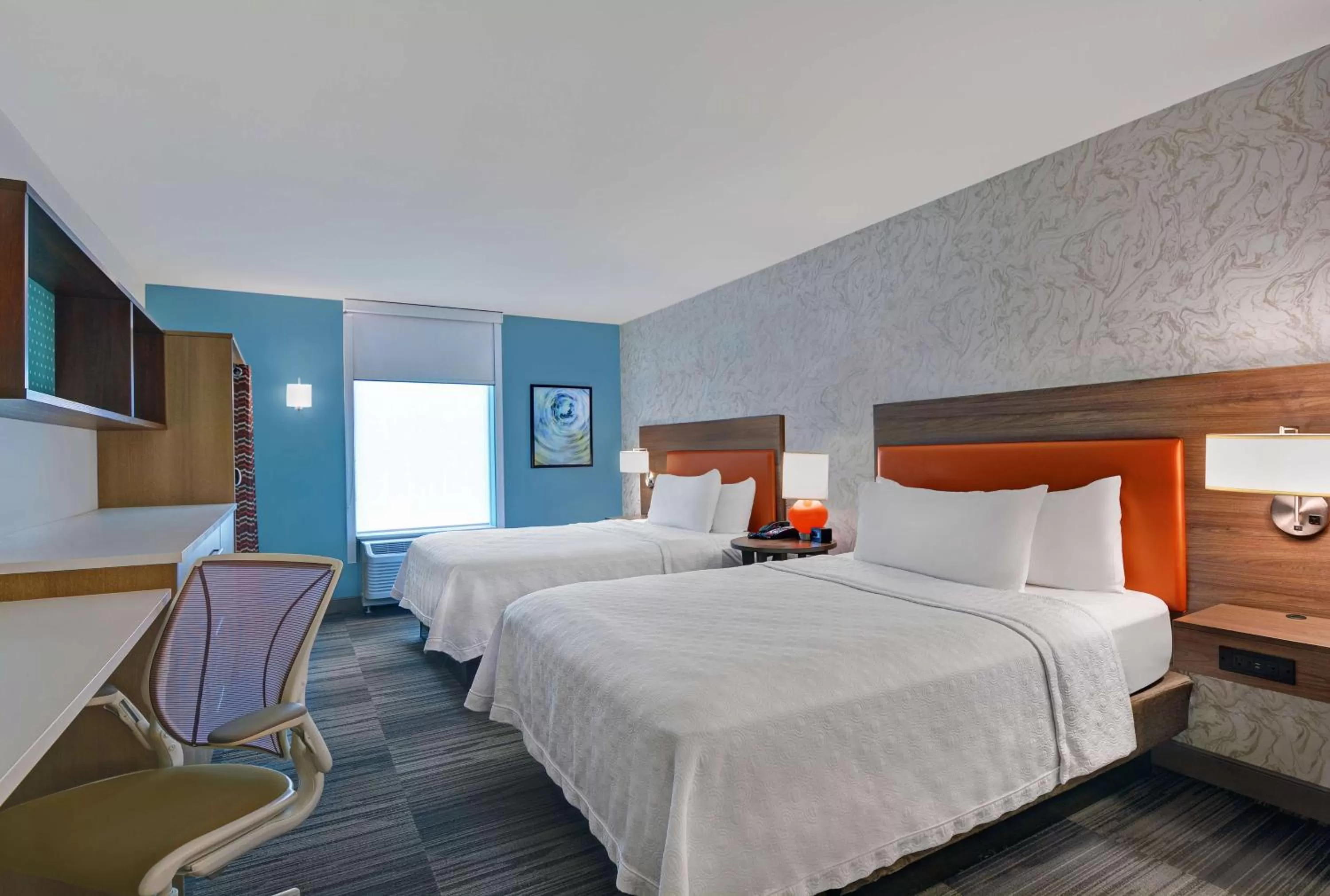 Bedroom, Bed in Home2 Suites By Hilton Richmond Hill Savannah I-95