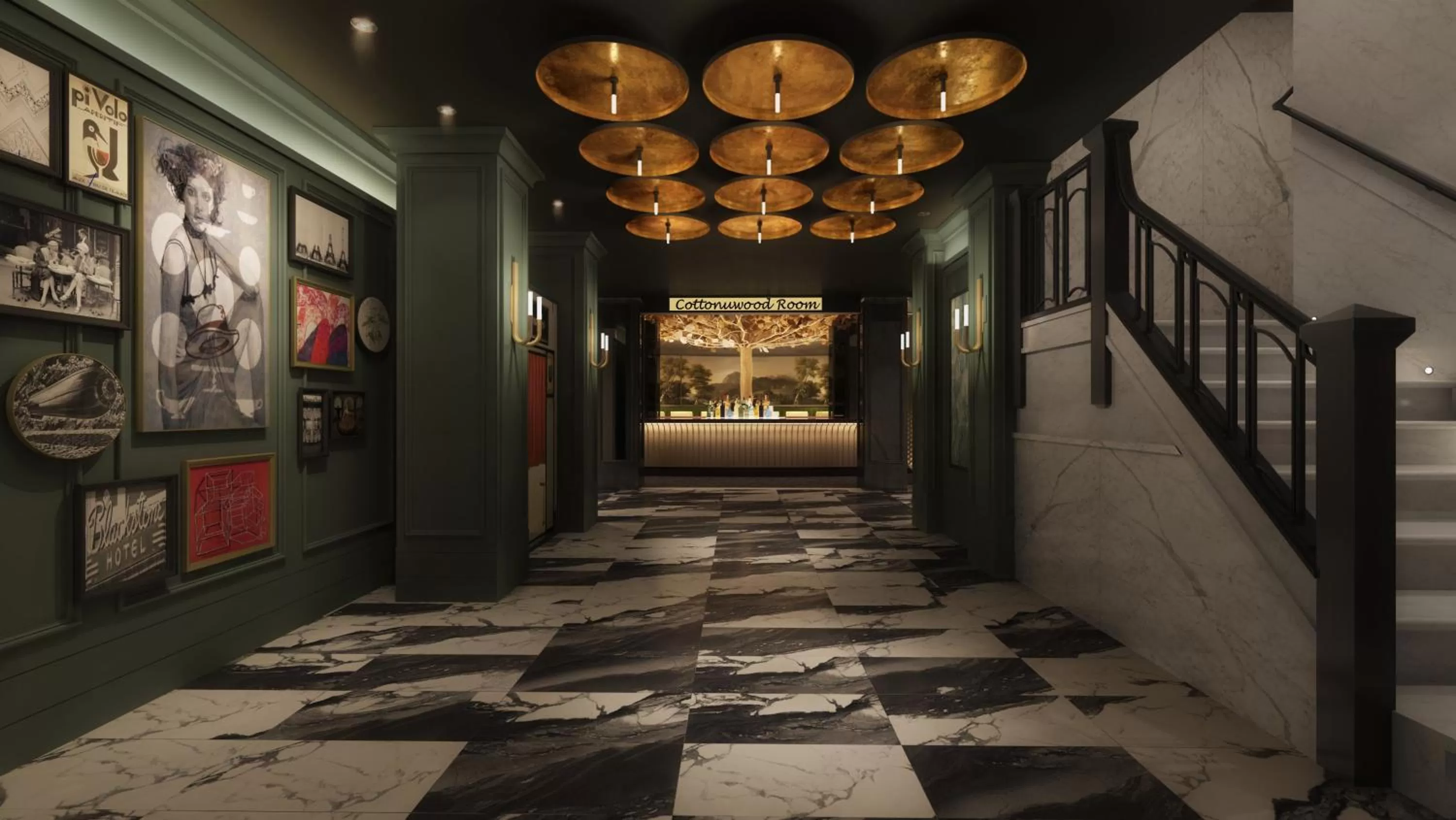 Decorative detail in Kimpton Cottonwood Hotel by IHG