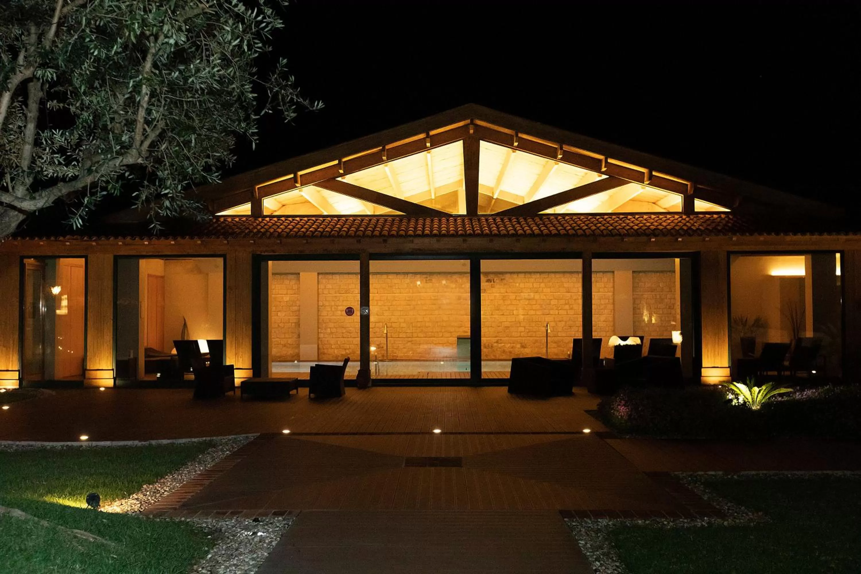 Patio in Hotel Lusitano