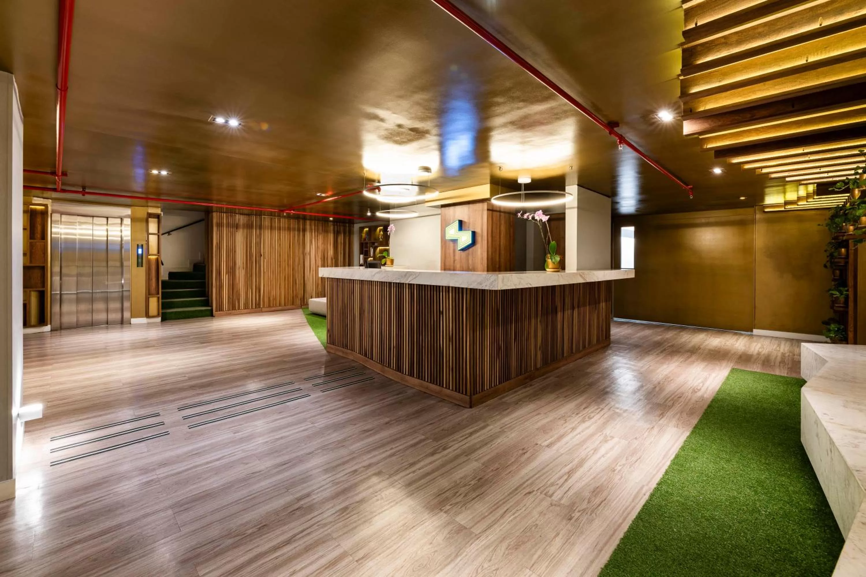 Lobby or reception in Hotel Vilar América