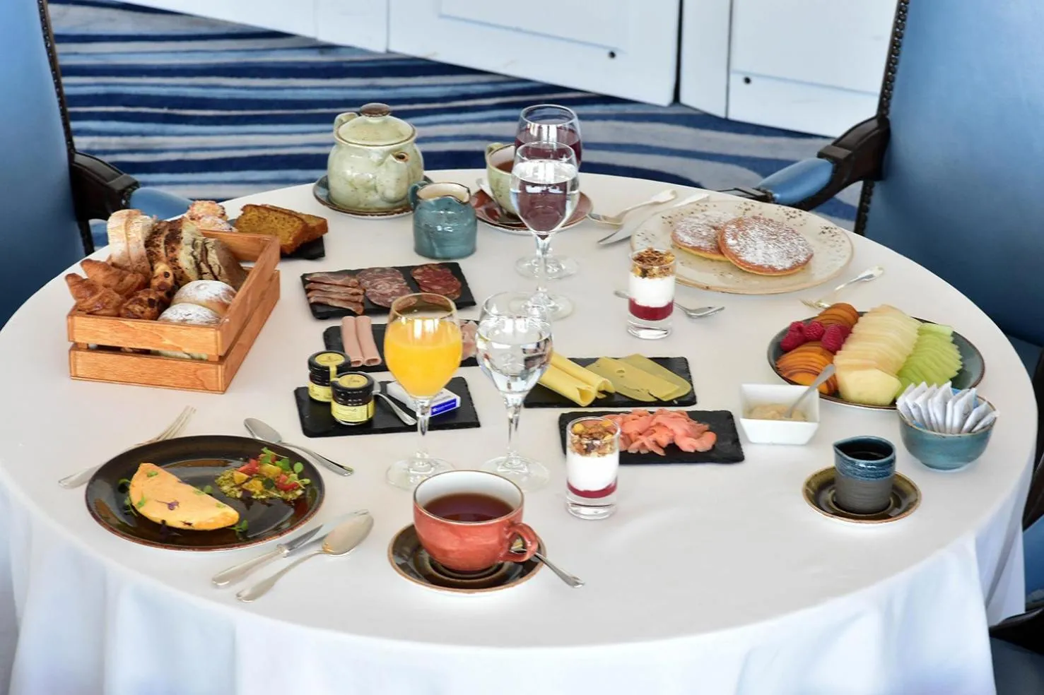 Food and drinks in Hotel Fortaleza do Guincho Relais & Châteaux