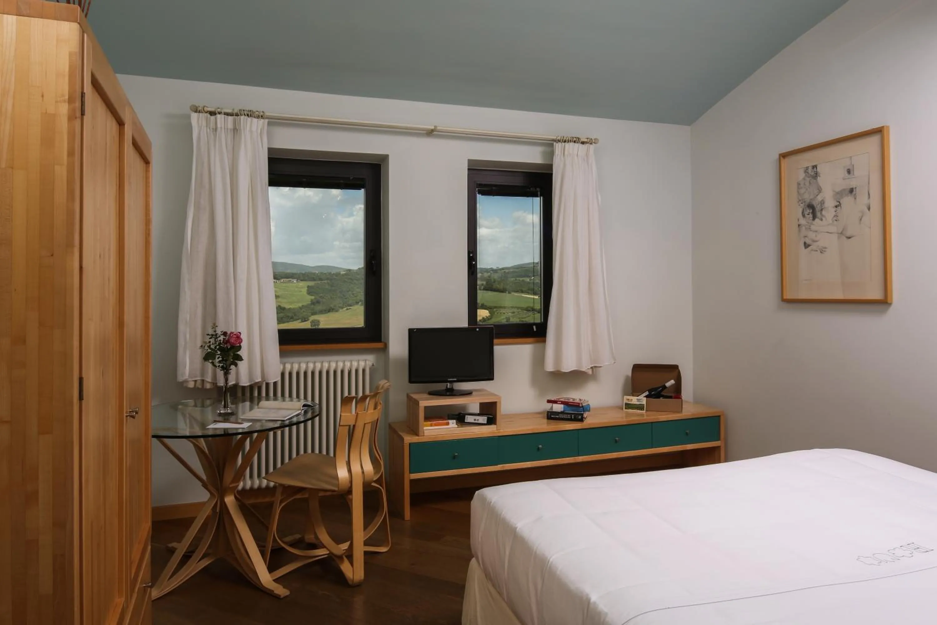 Bed in Roccafiore Wine Resort & Spa