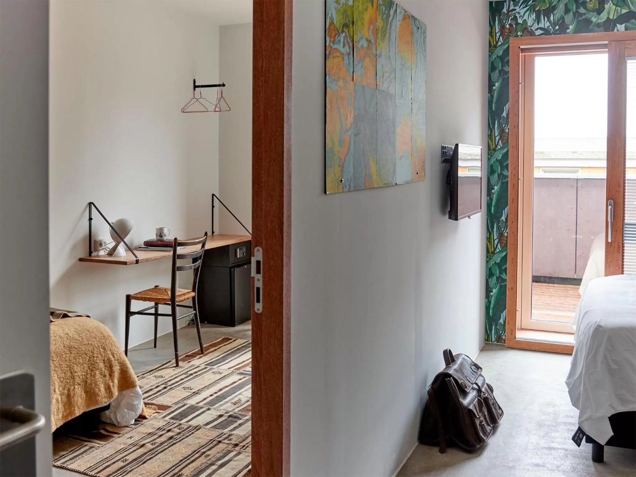 Photo of the whole room, Bed in Q-Factory Hotel