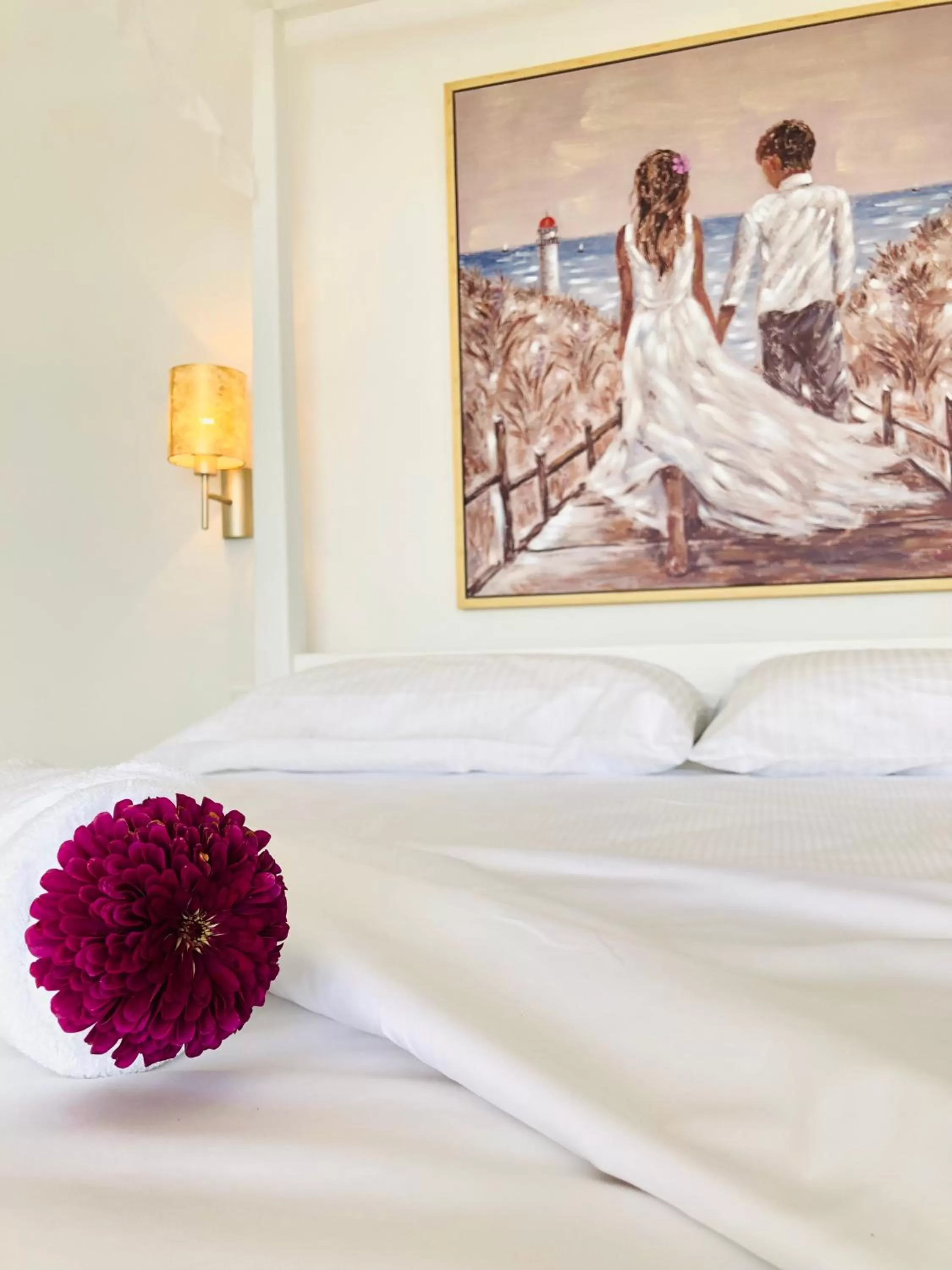 Bed in Fogo Boutique Hotel