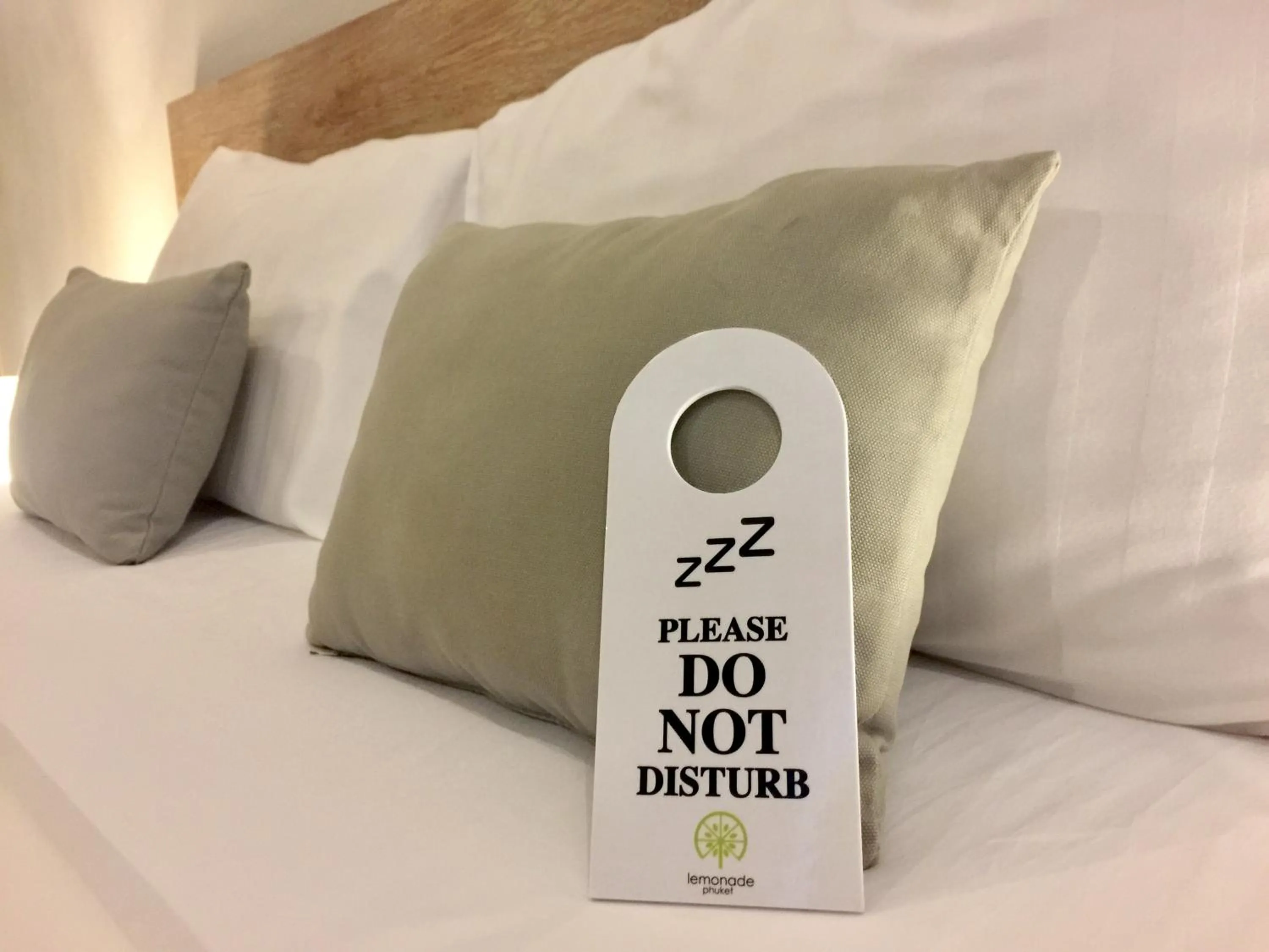 Bed in Lemonade Phuket Hotel -SHA Plus