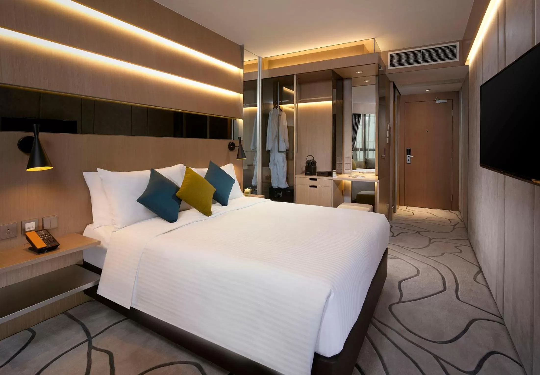 Bed in The Harbourview - Chinese YMCA of Hong Kong