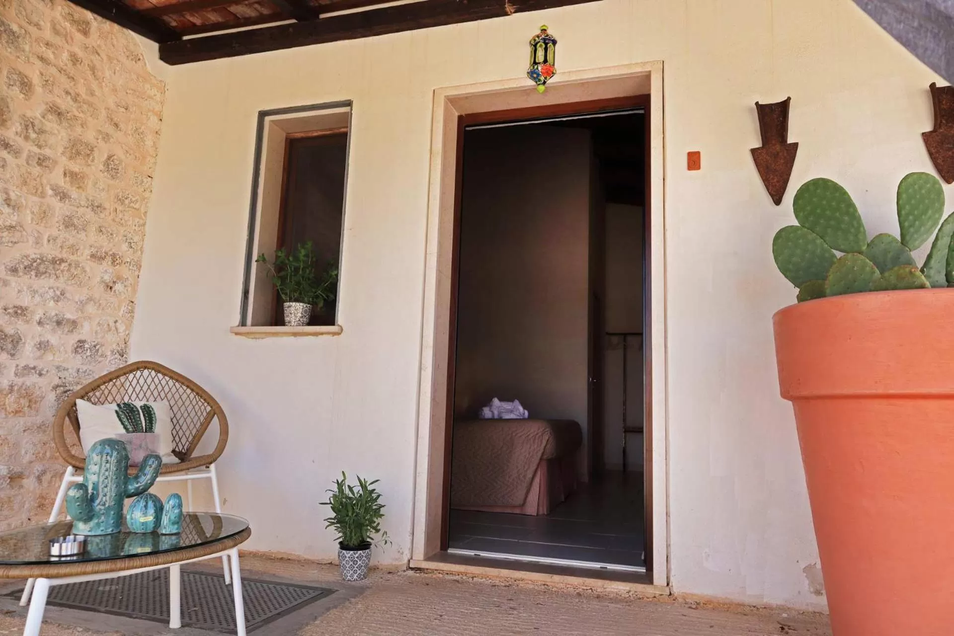 Patio in Agriturismo Masseria Alberotanza