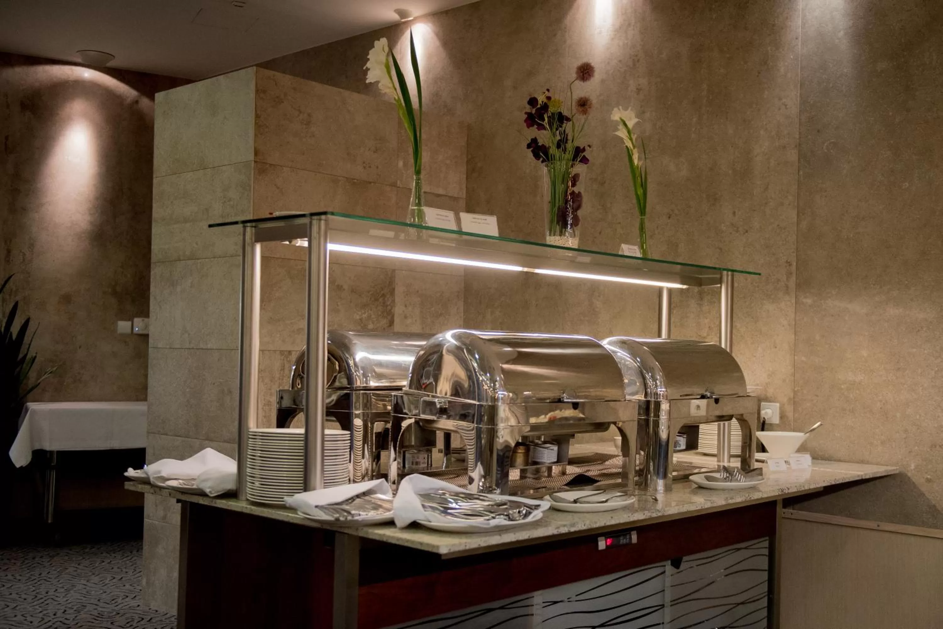 Buffet breakfast in Haston City Hotel