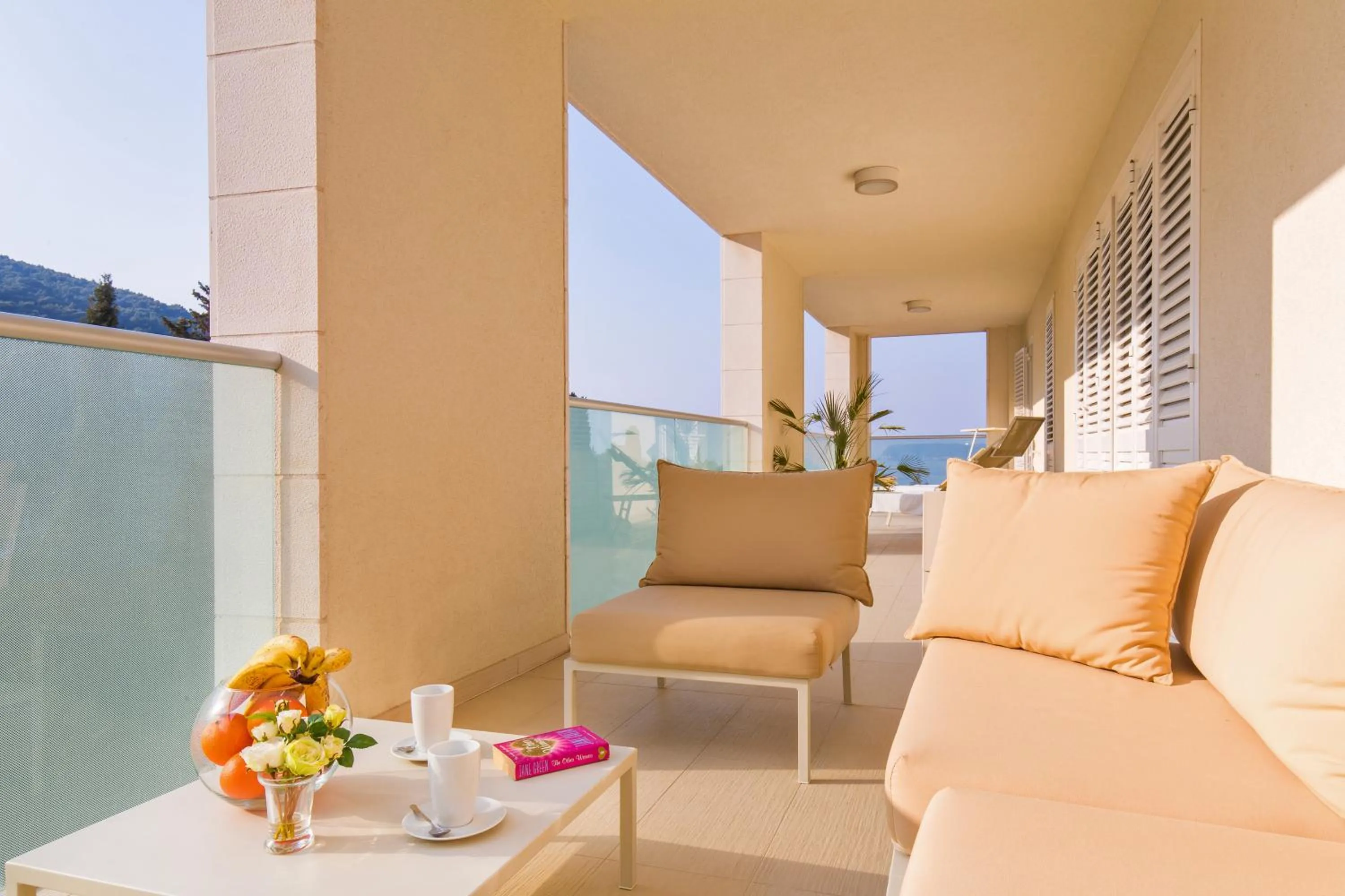 Balcony/Terrace in Dubrovnik Luxury Residence – L’Orangerie