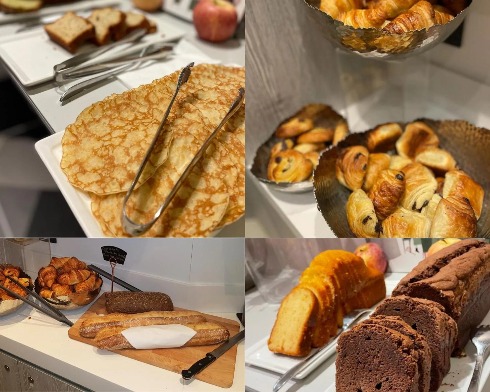 Buffet breakfast in Mercure Paris Pigalle Sacre Coeur