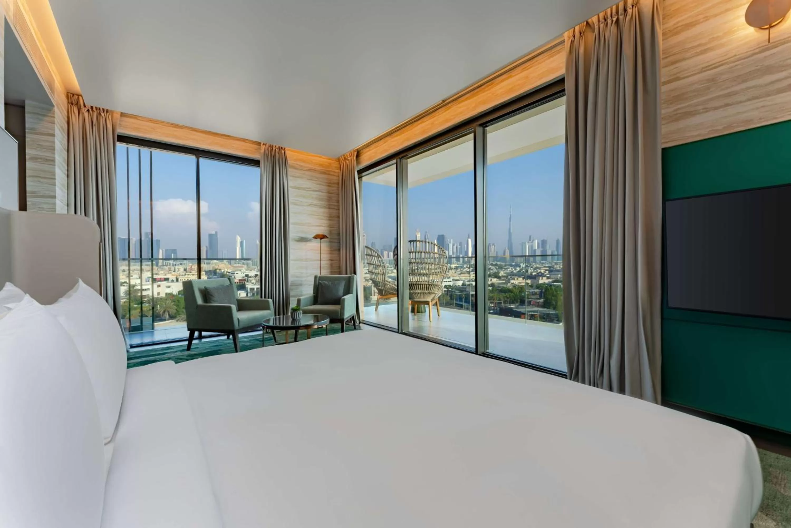 Photo of the whole room, Bed in Hyatt Centric Jumeirah Dubai
