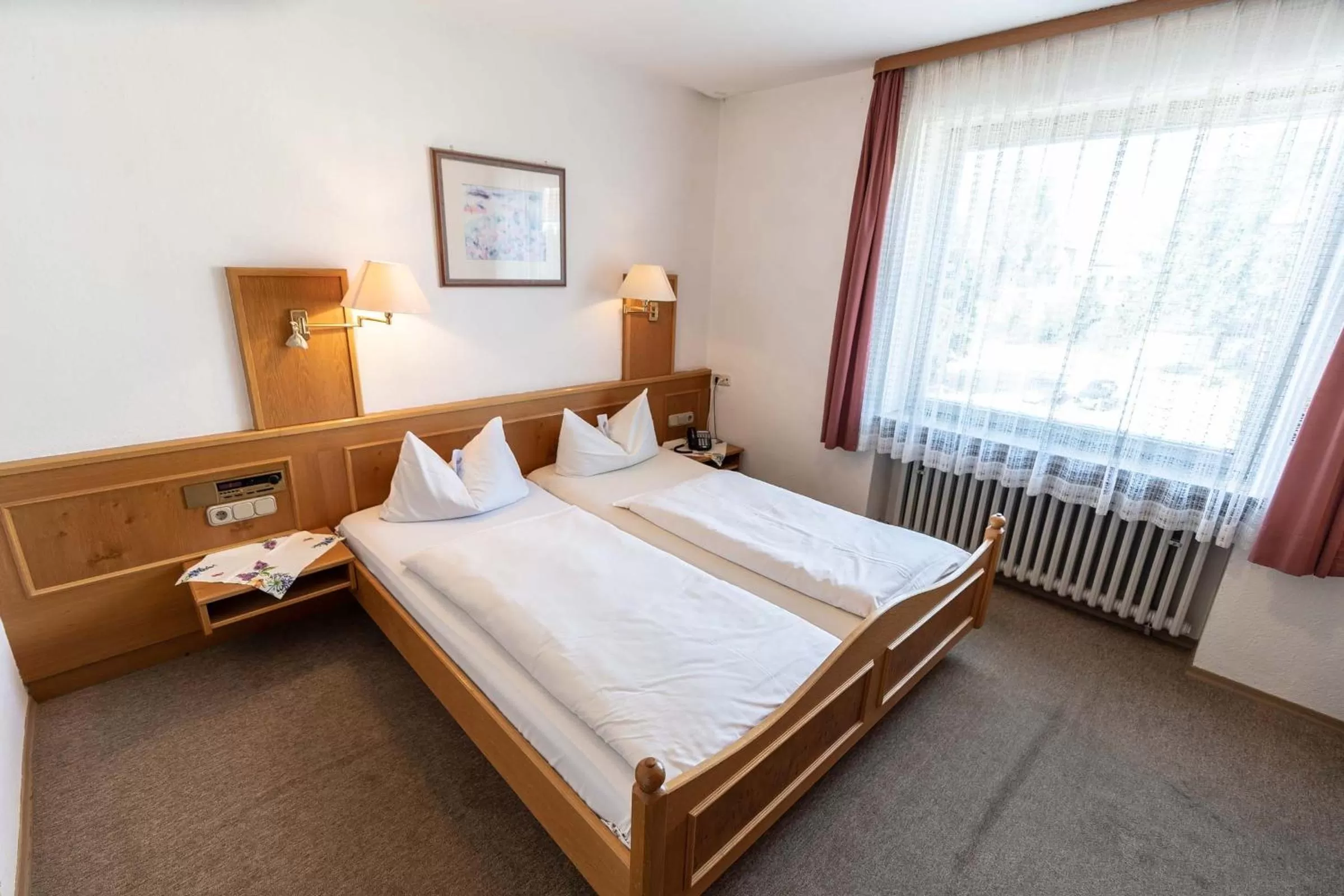 Bed in Hotel-Gasthof Zum Dragoner