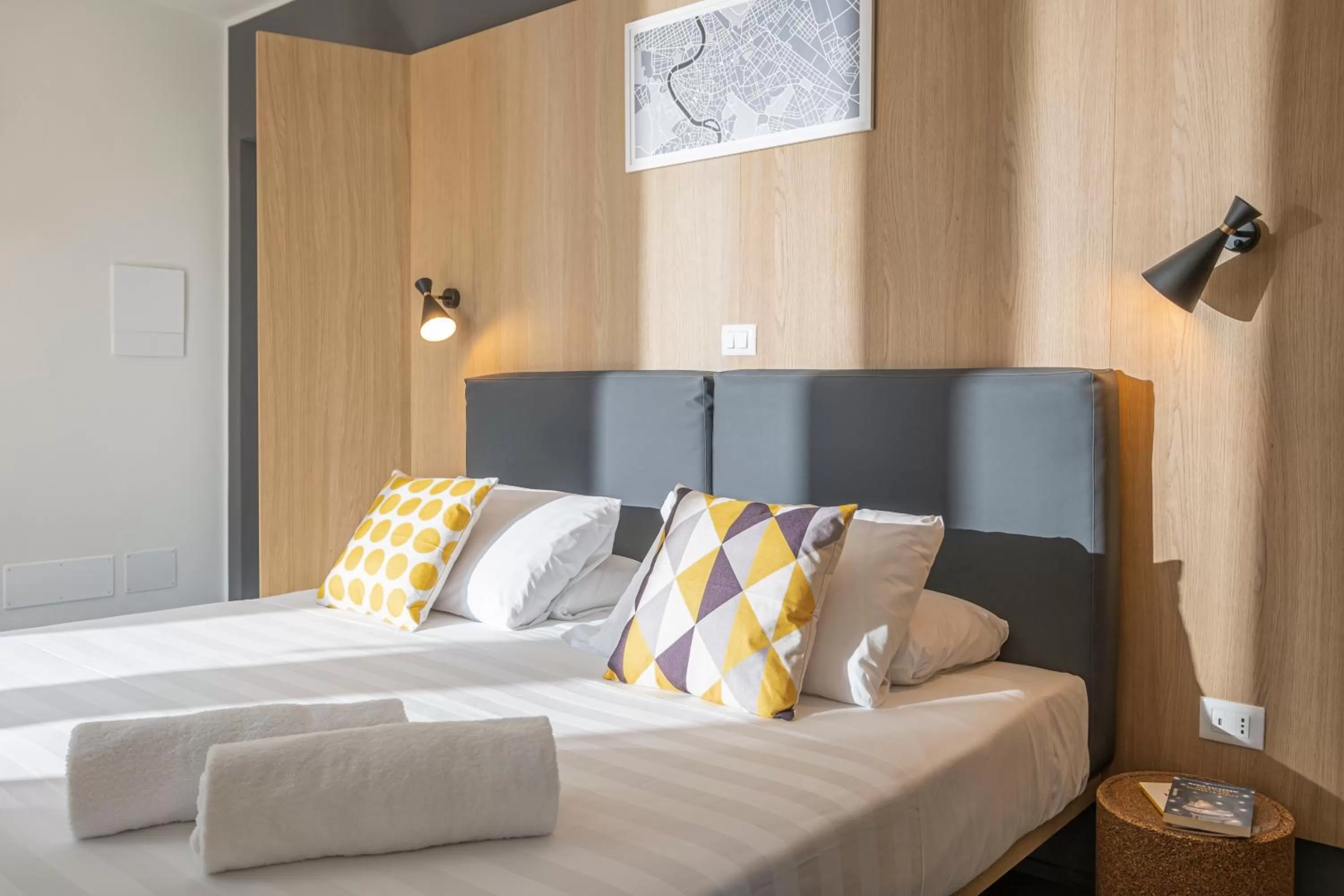 Bed in Camplus Hotel Roma Centro