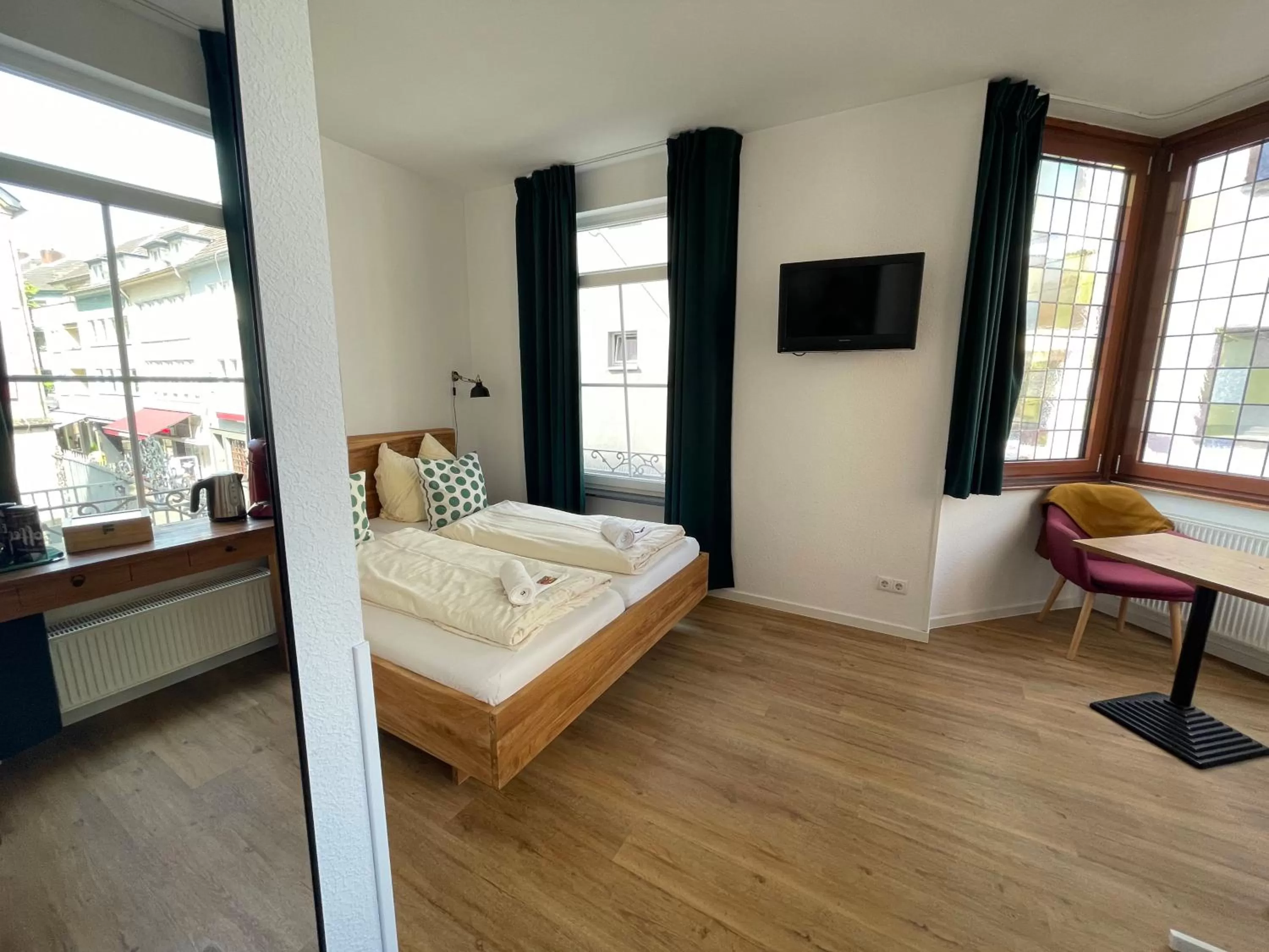 Bed in BrauHotel Bonn