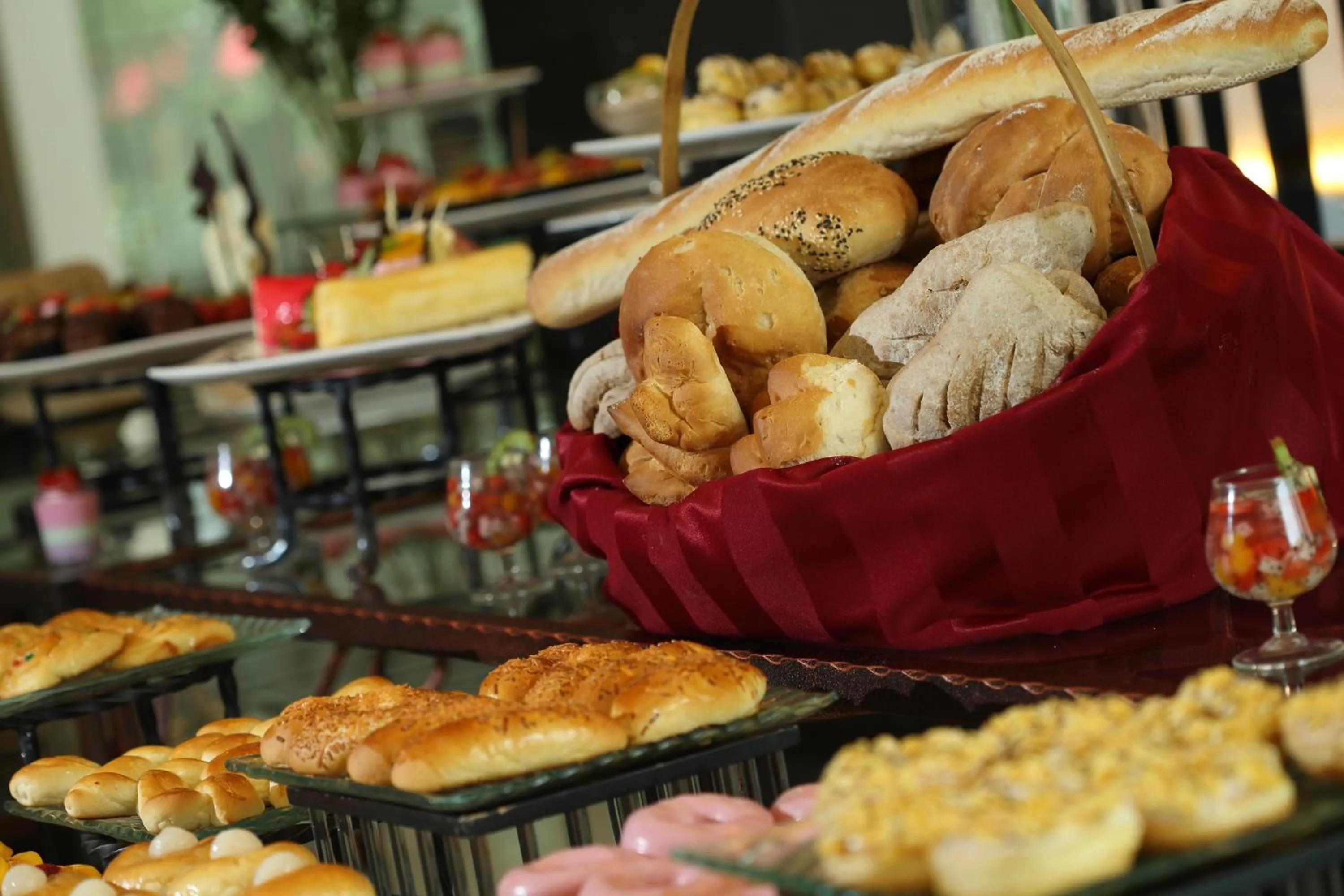 Food and drinks in Hotel Santika Bogor