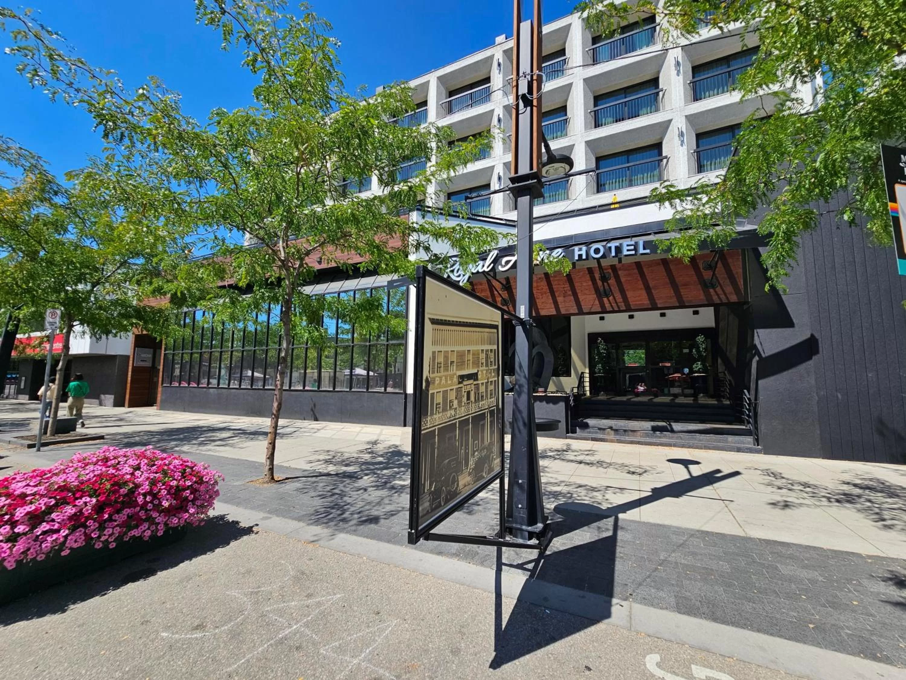 Property building in The Royal Anne Hotel