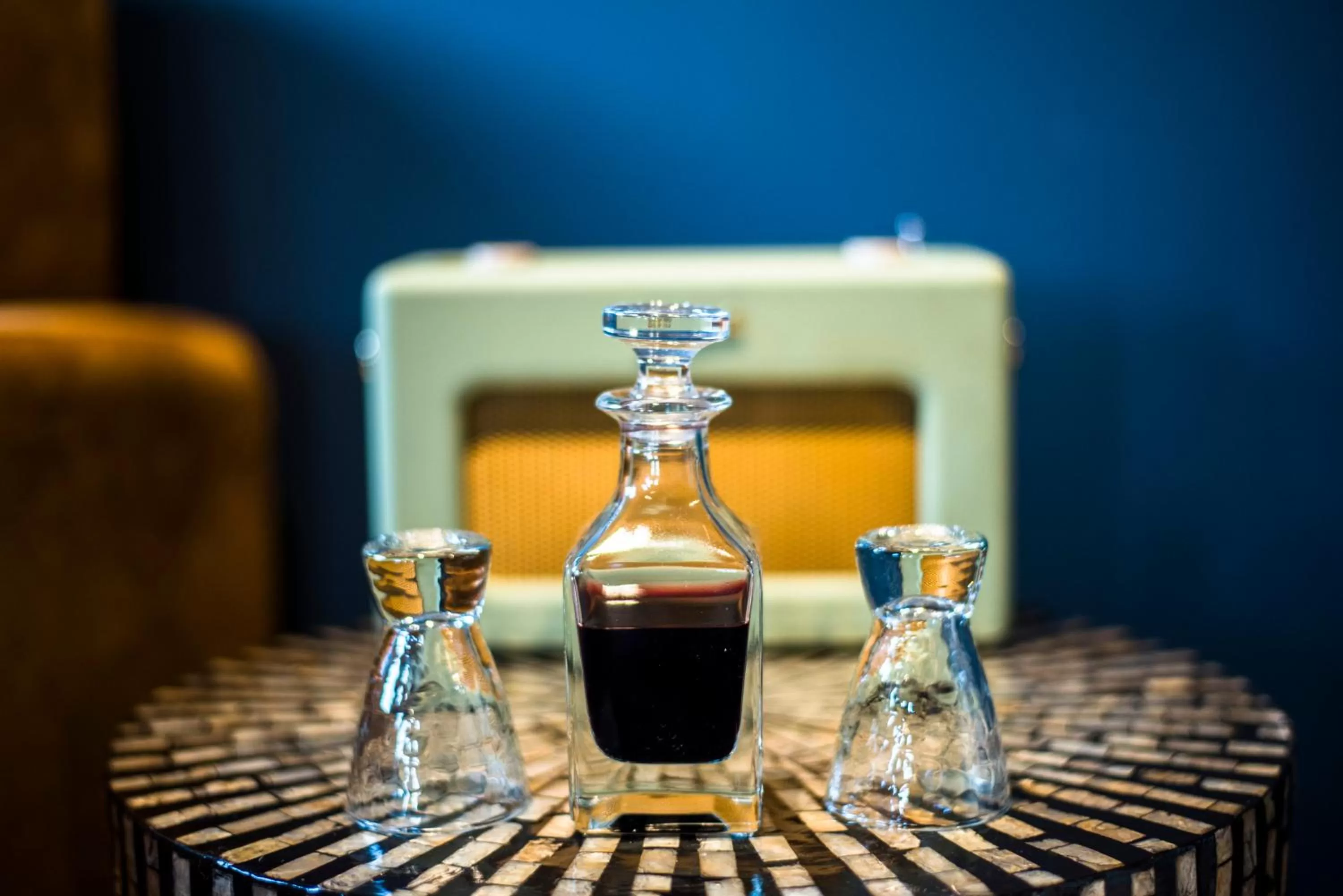 Drinks in The Lodge Duxford