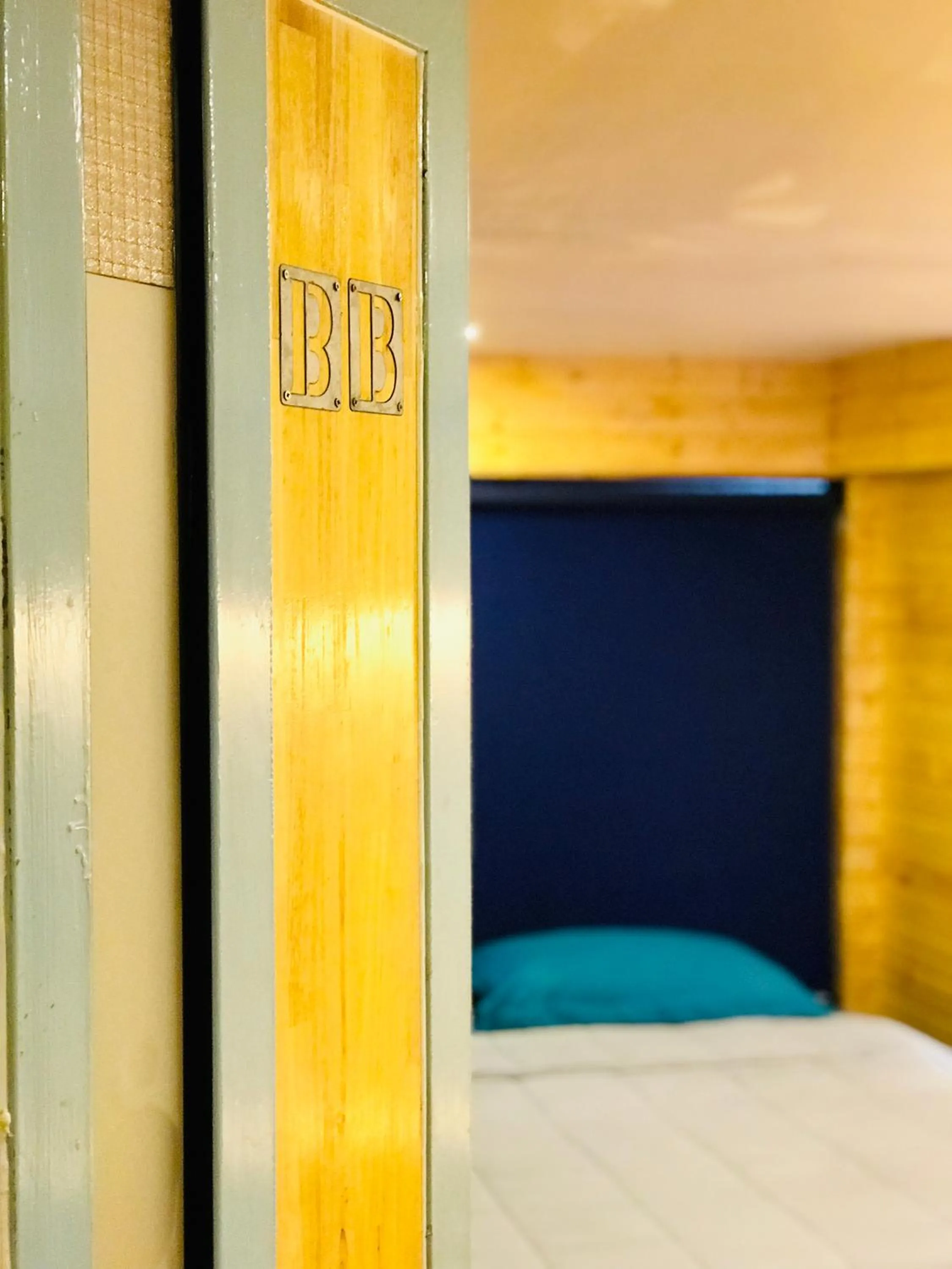 bunk bed, Bed in Blu Cabin Ari Stylish Gay Poshtel