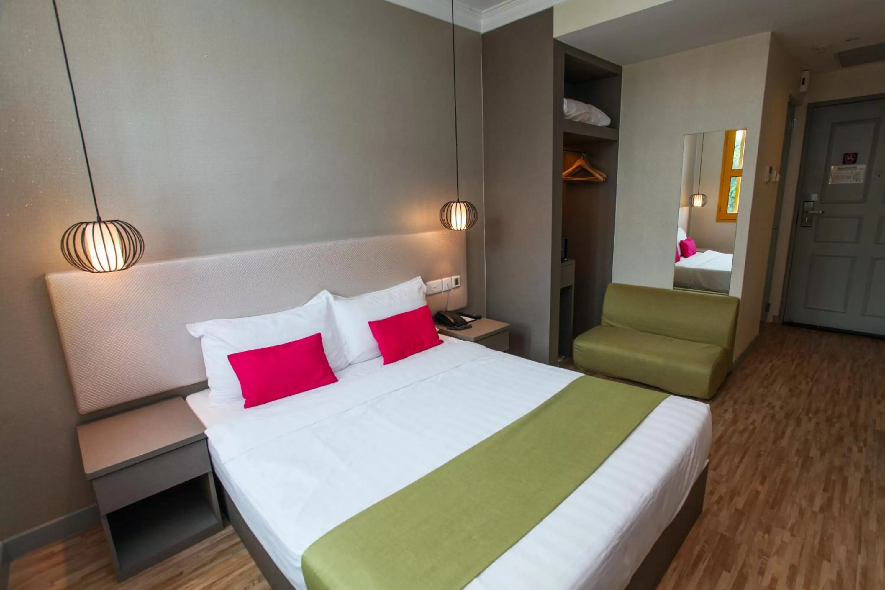 Bed in Champion Hotel