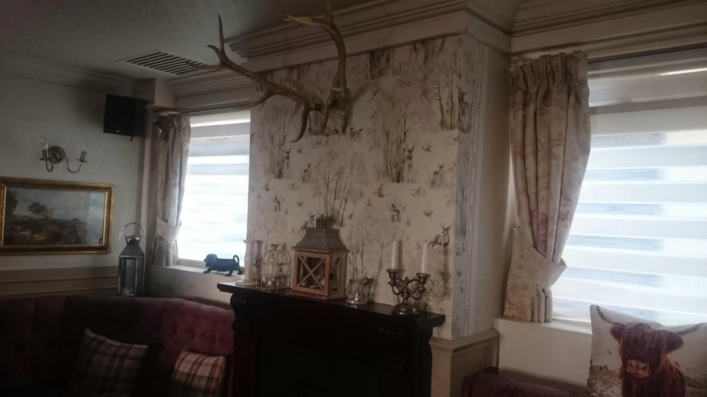 Decorative detail in George and Dragon Ashbourne