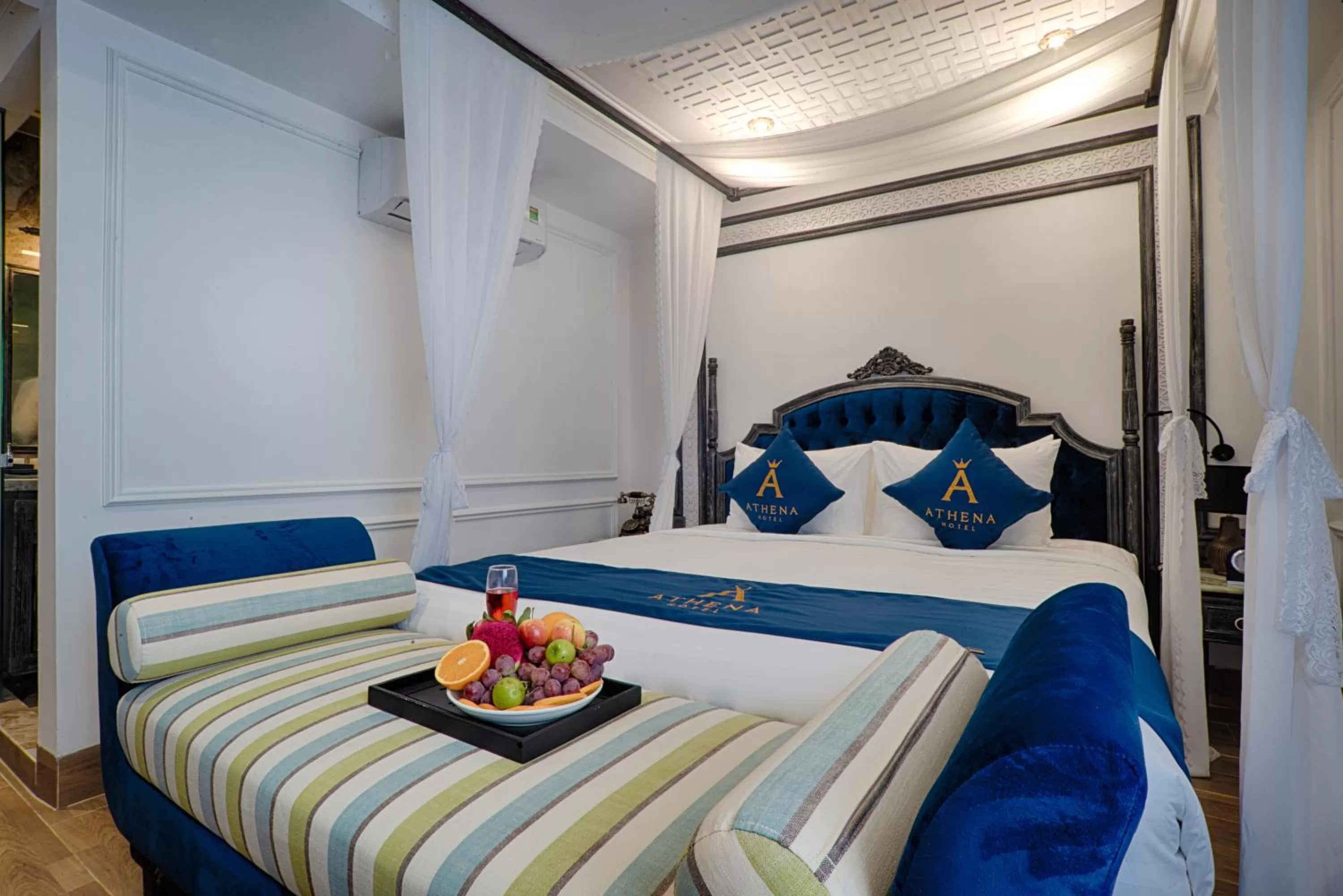 Bed in Athena Hotel Quy Nhơn