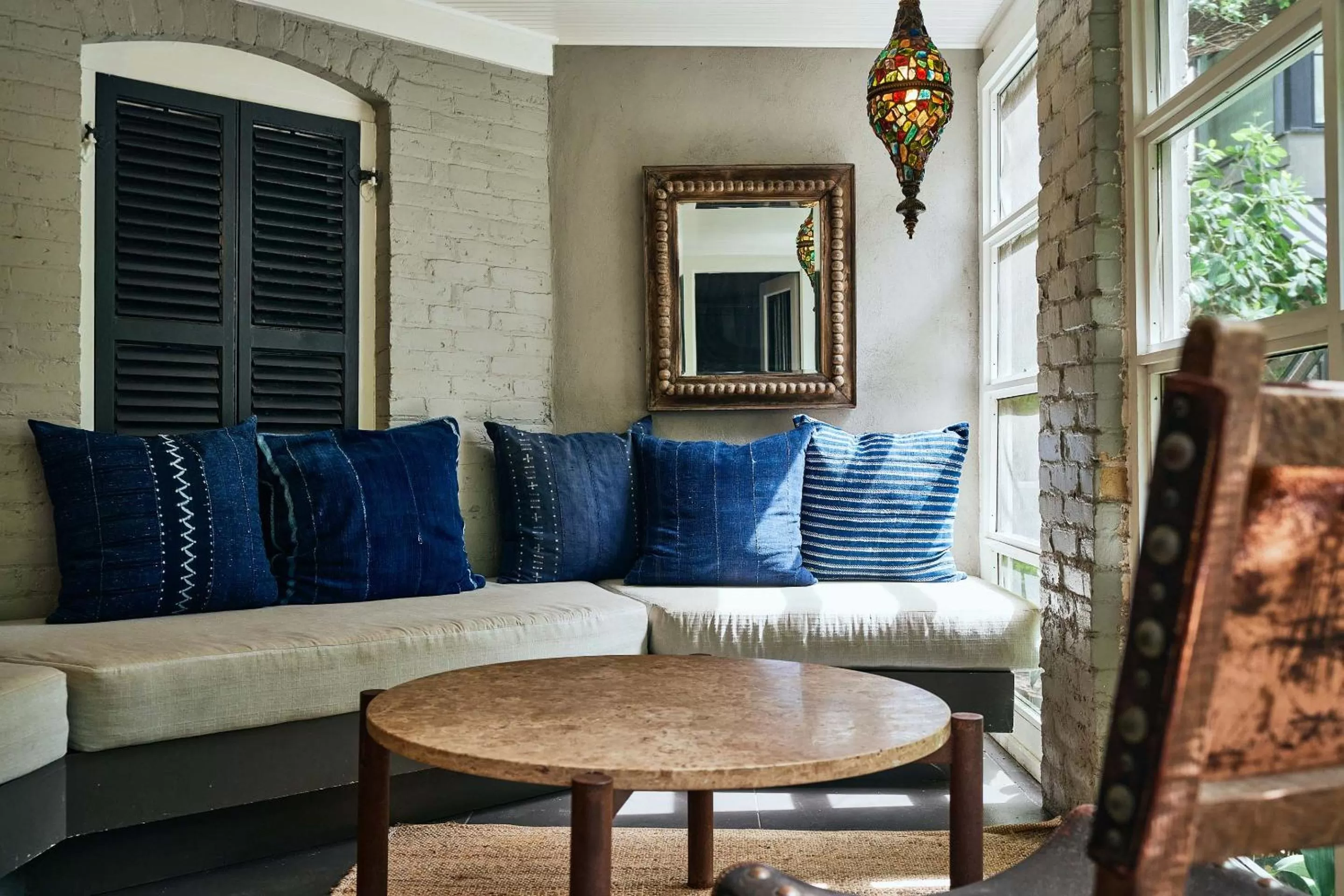 Seating area in Hotel Saint Cecilia