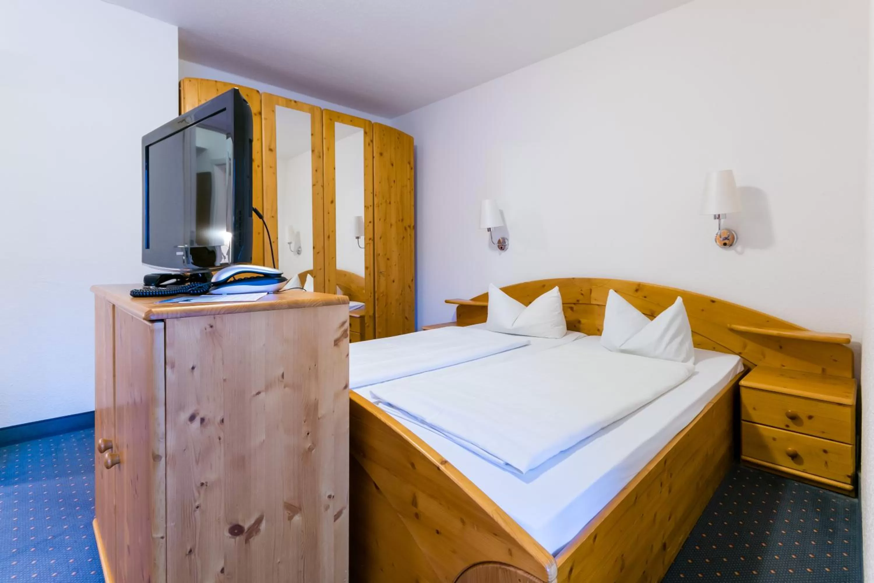 Bed in Familien Apartmenthotel Panoramic