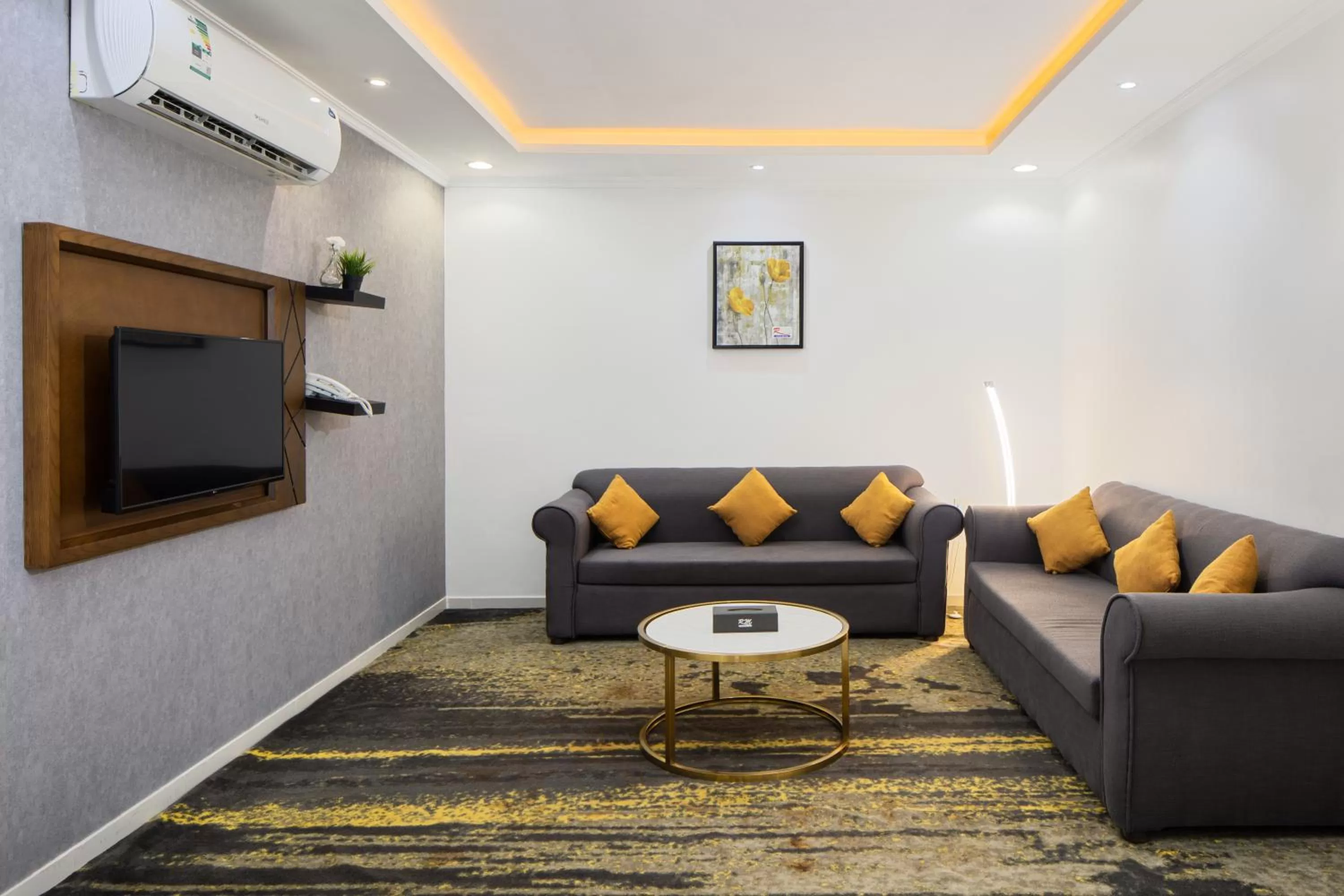 Living room in Mirada Purple Al Waha - Serviced Apartments