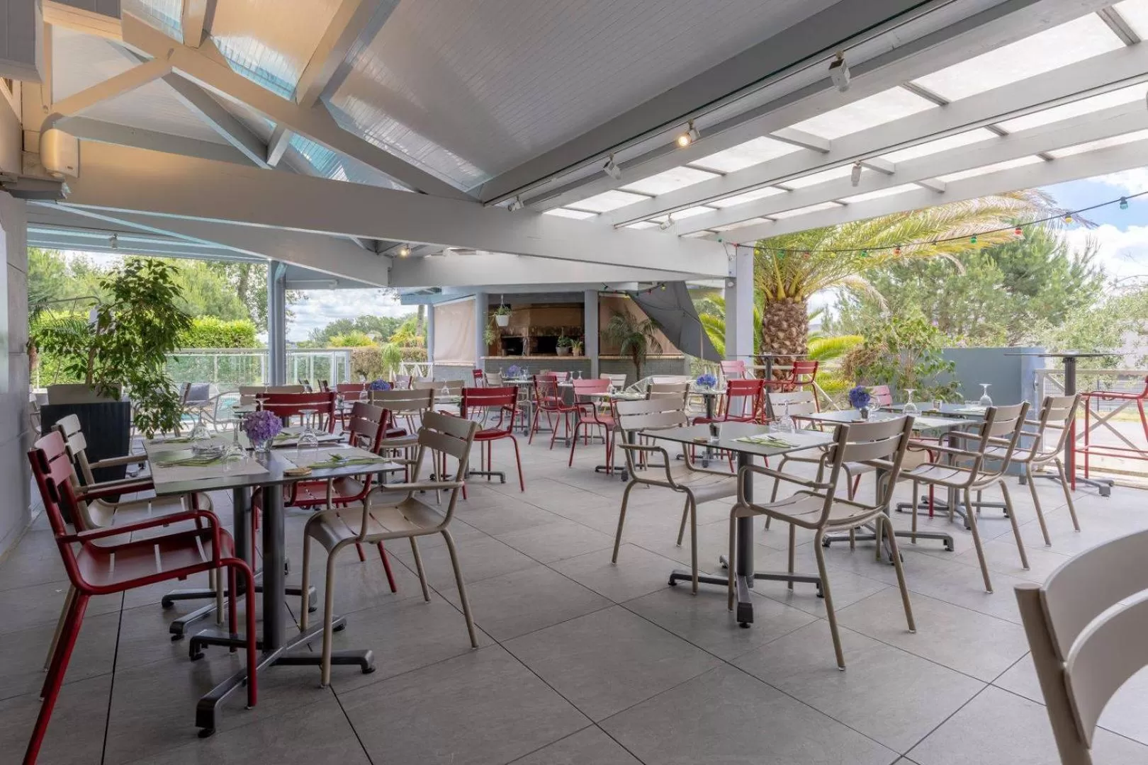 Balcony/Terrace in Abor Hôtel, Mont de Marsan