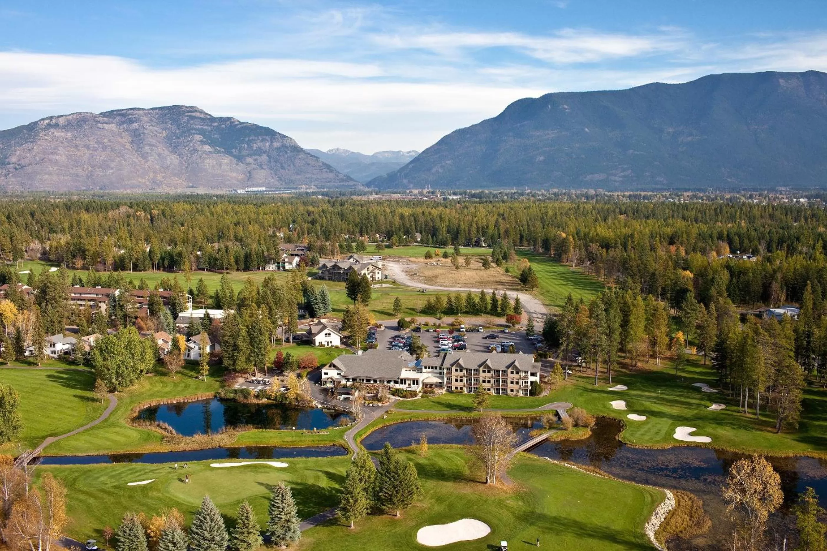 Bird's eye view in Meadow Lake Resort & Condos