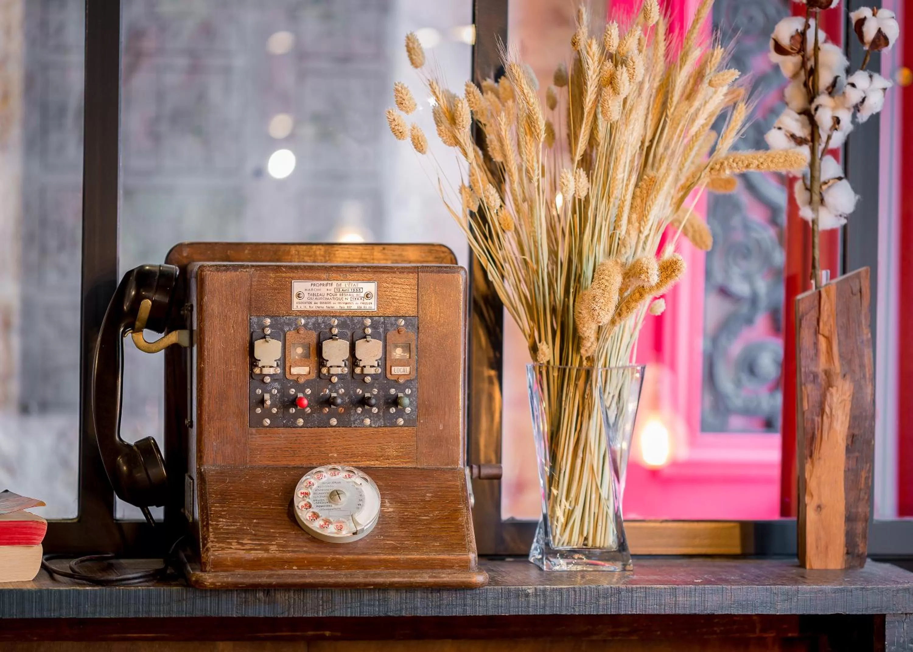 Decorative detail in Hotel Scarlett