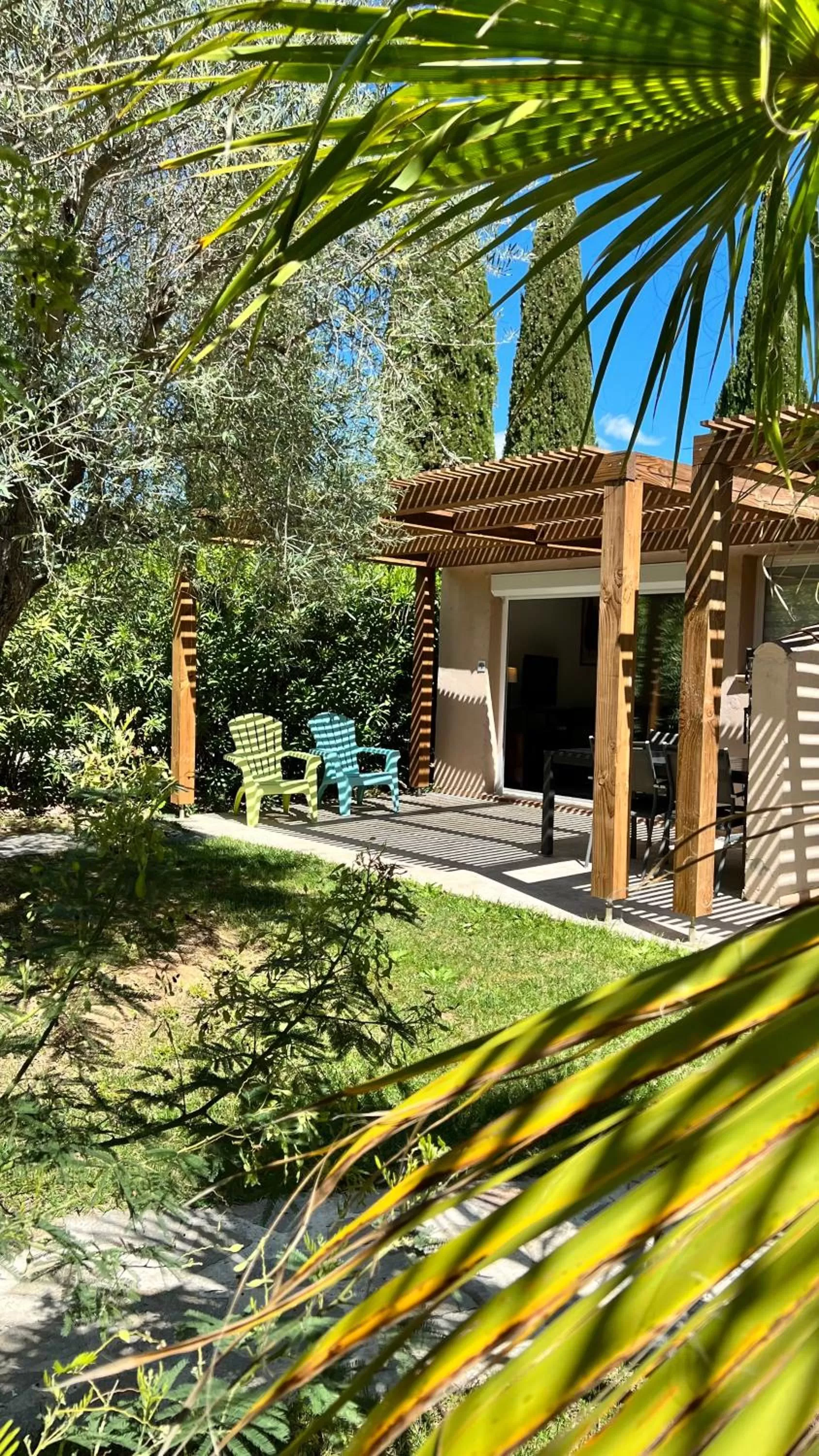 Garden in Domaine de l'Aufrene