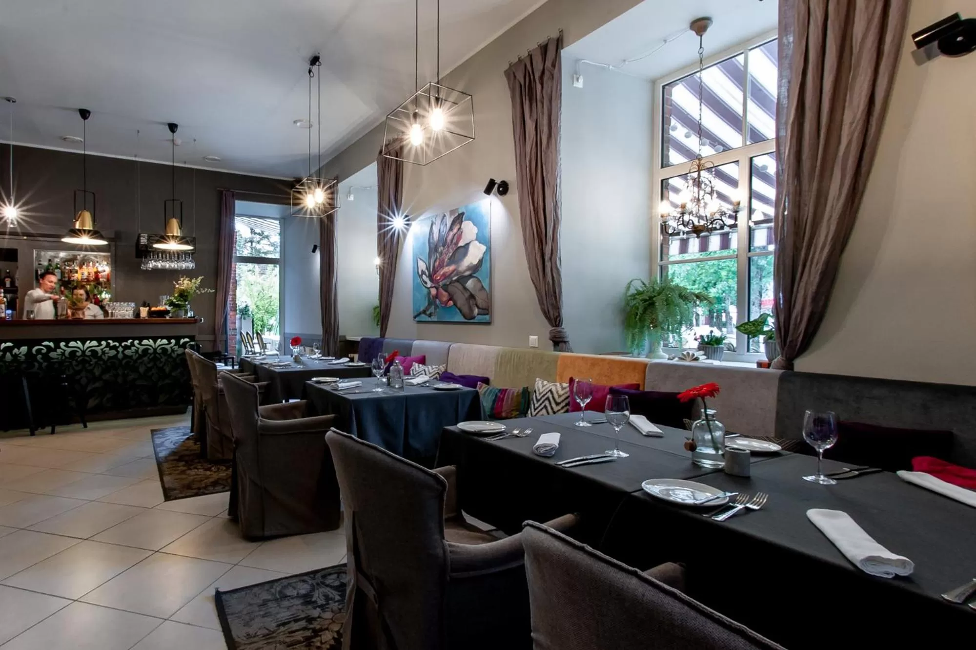 Restaurant/places to eat in Hotel Sigulda