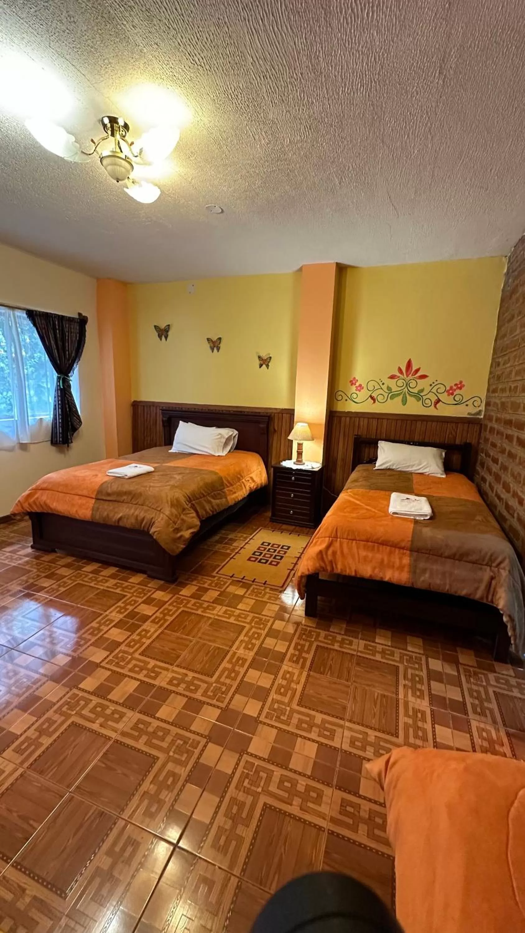 Bed in Hotel Donde Ivan