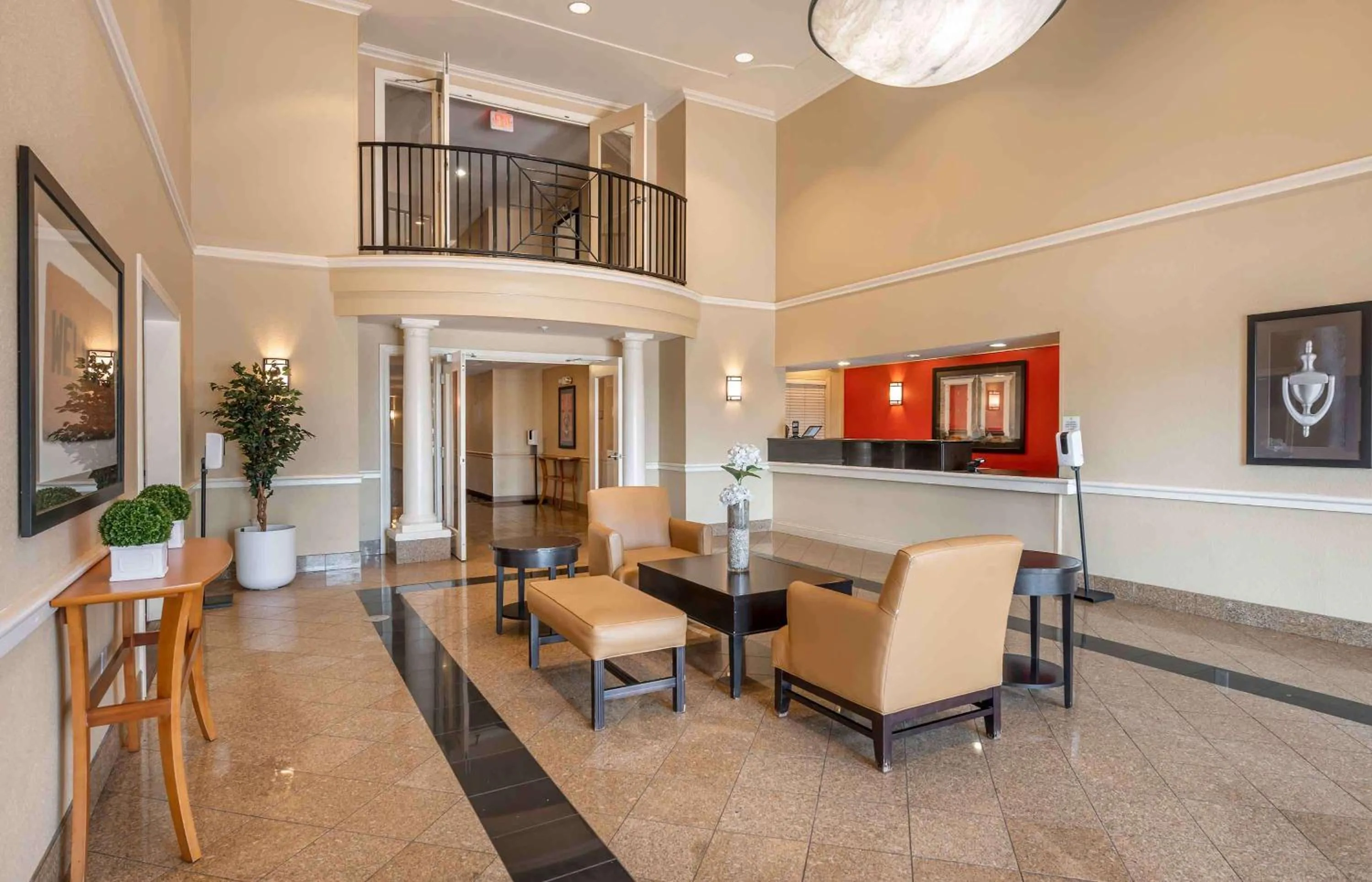 Lobby or reception in Extended Stay America Suites - Indianapolis - Northwest - I-465