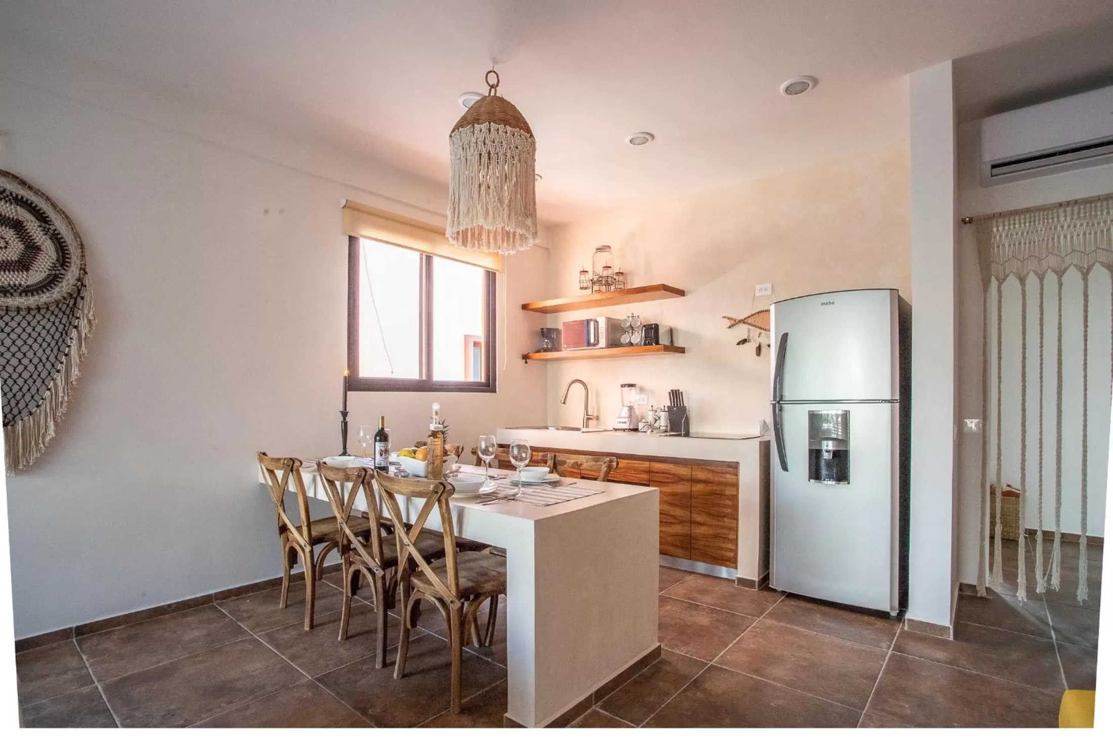 Kitchen or kitchenette in Panacea Condo Tulum